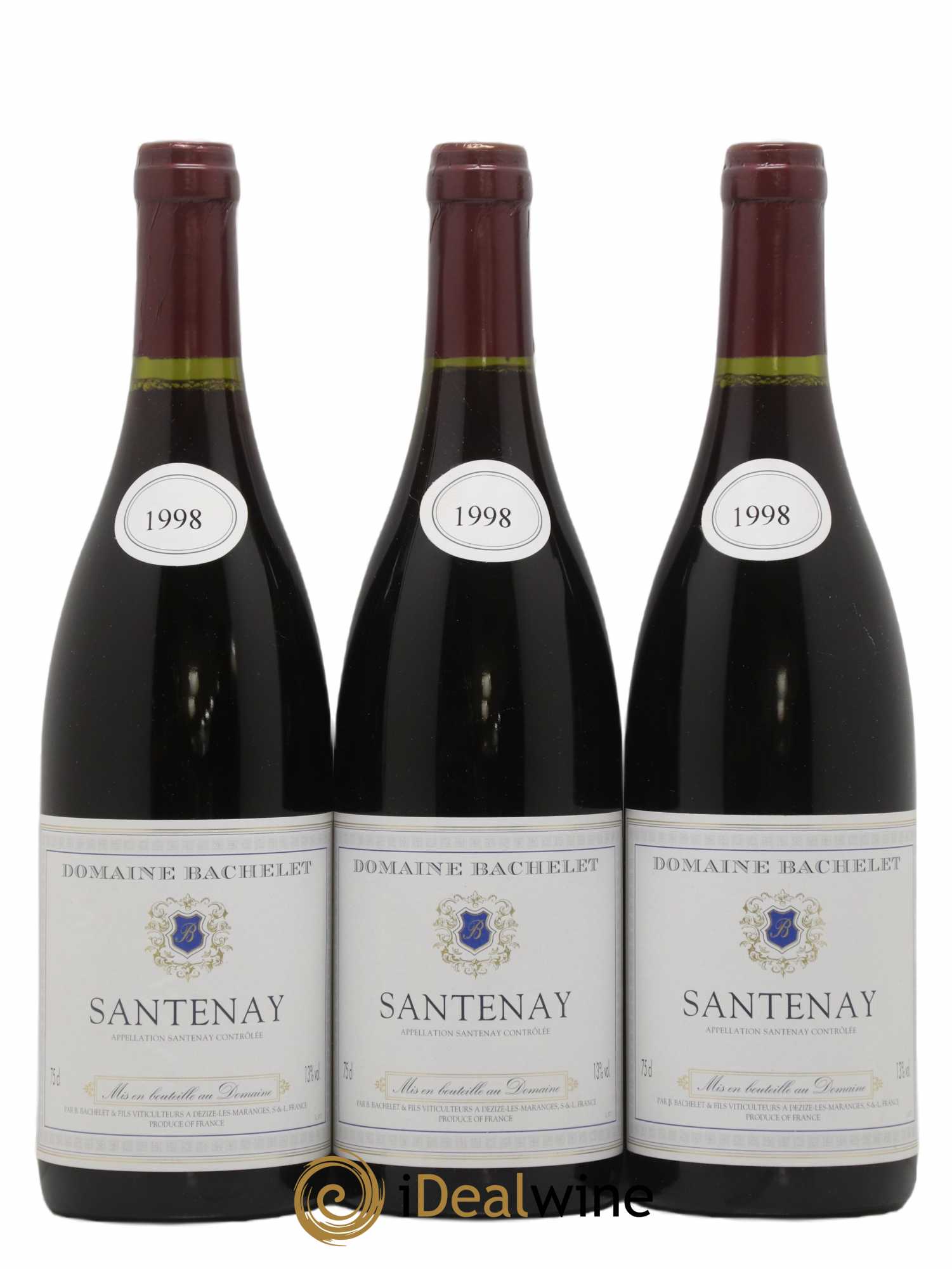Santenay 1998 - Posten von 3 Flaschen - 0
