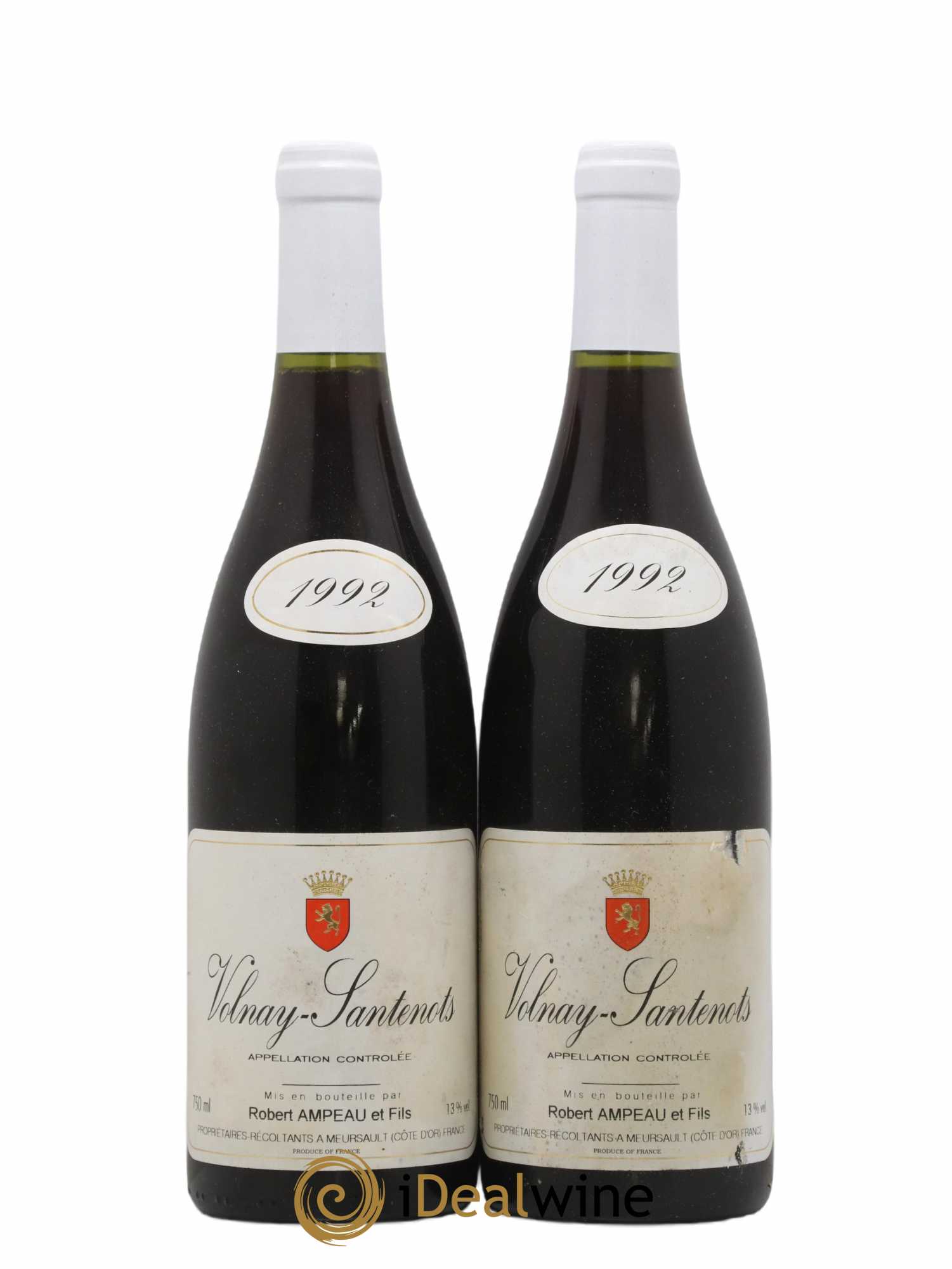 Volnay 1er Cru 1992 - Posten von 2 Flaschen - 0