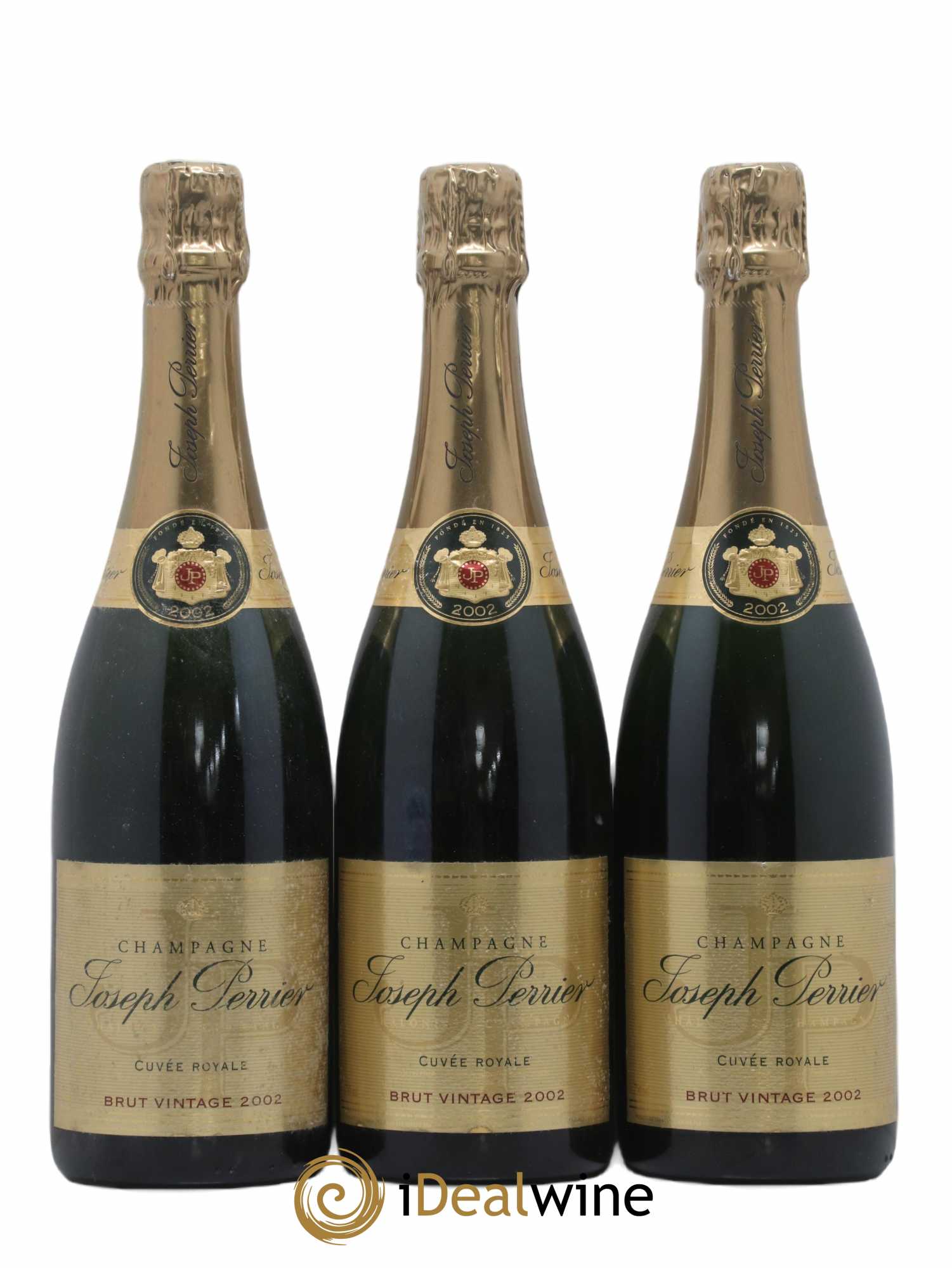 Cuvée Royale Brut Joseph Perrier 2002 - Lot de 3 bouteilles - 0