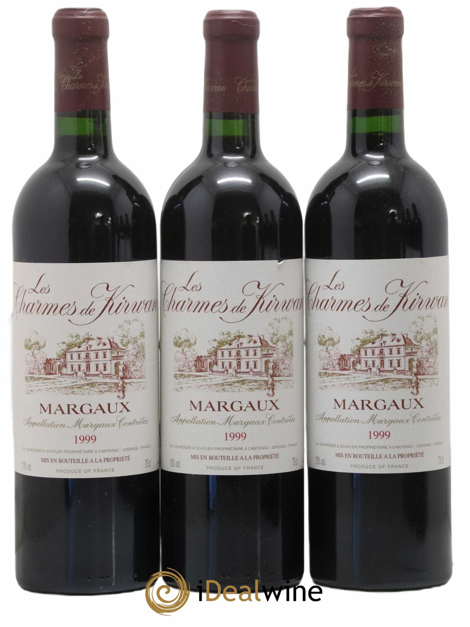 Charmes de Kirwan Second Vin 1999 - Lot de 6 bouteilles - 1