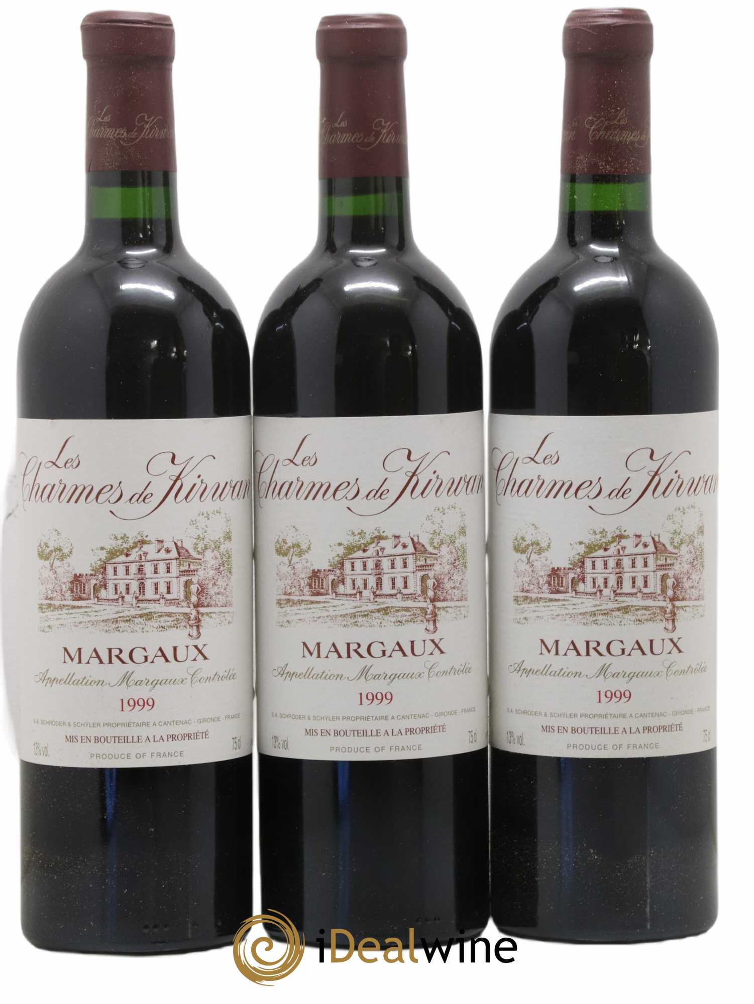 Charmes de Kirwan Second Vin 1999 - Lot de 6 bouteilles - 2