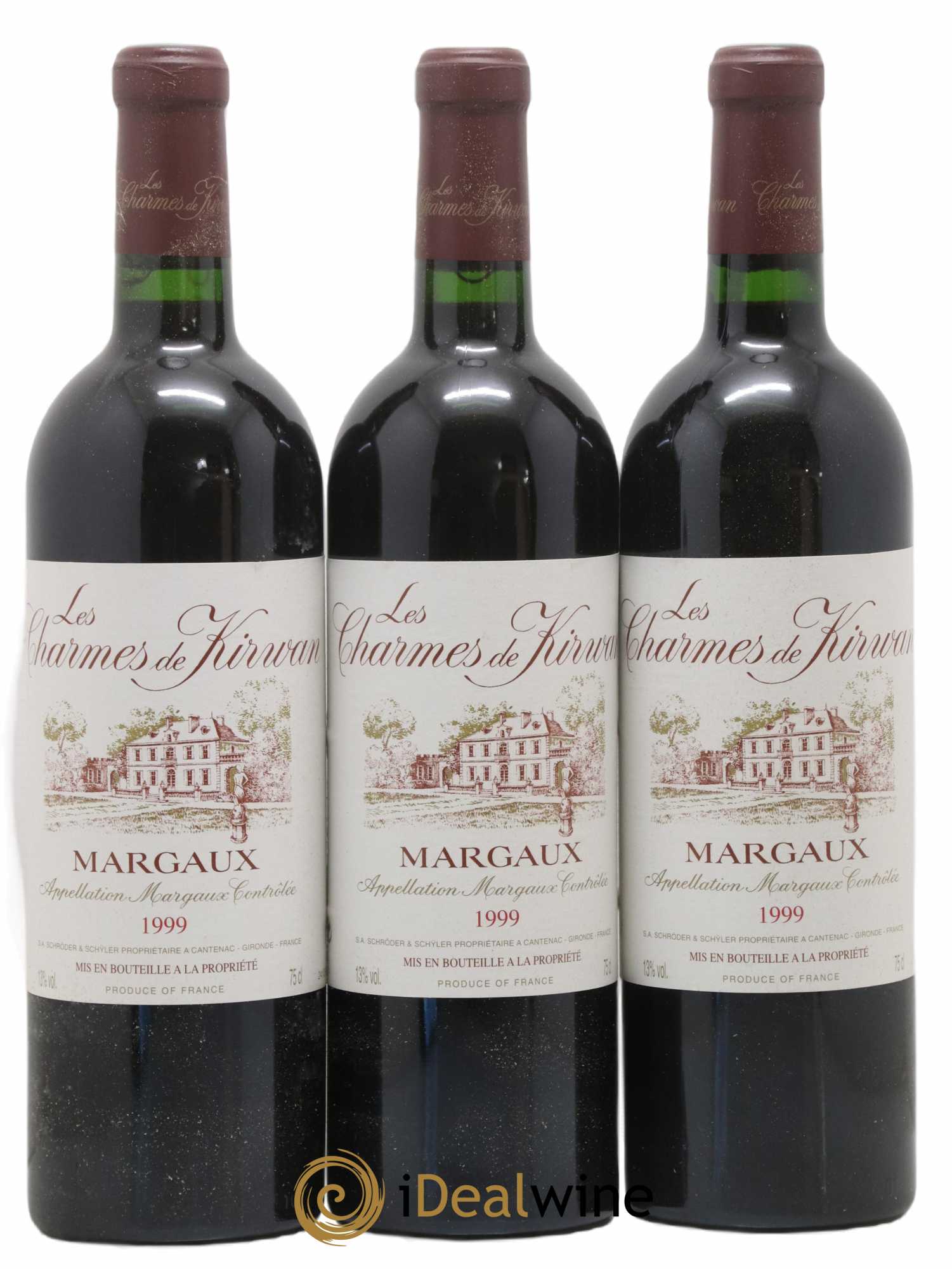 Charmes de Kirwan Second Vin 1999 - Lot de 6 bouteilles - 2
