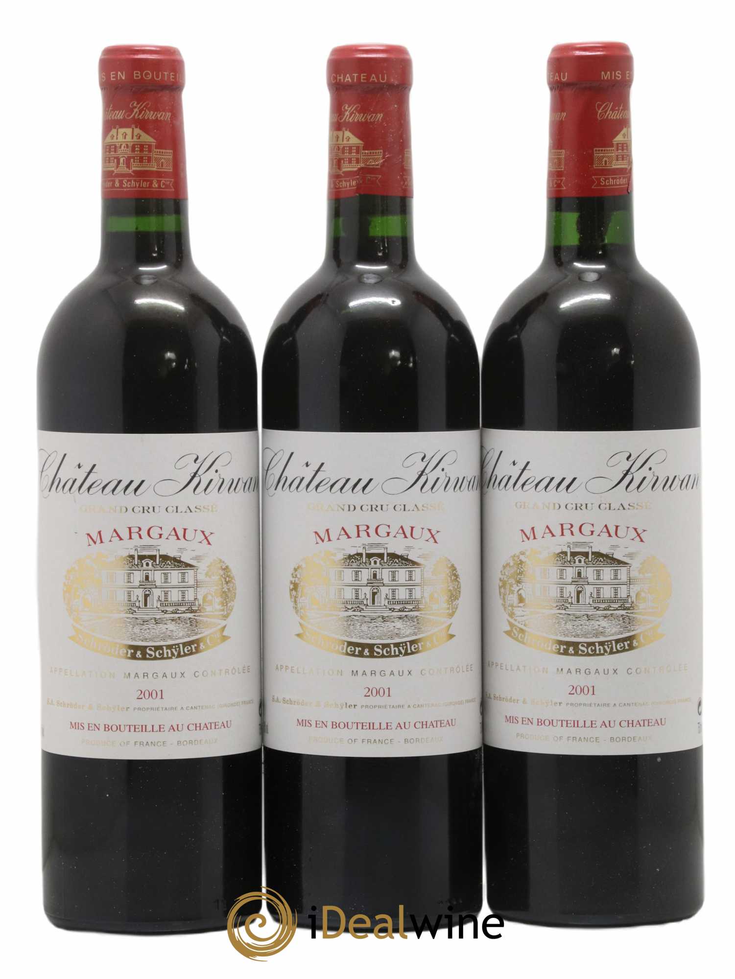 Château Kirwan 3ème Grand Cru Classé 2001 - Lot of 6 bottles - 2