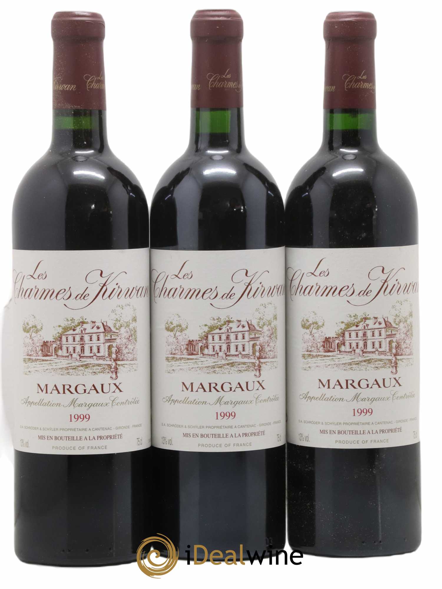 Charmes de Kirwan Second Vin 1999 - Lot de 6 bouteilles - 2