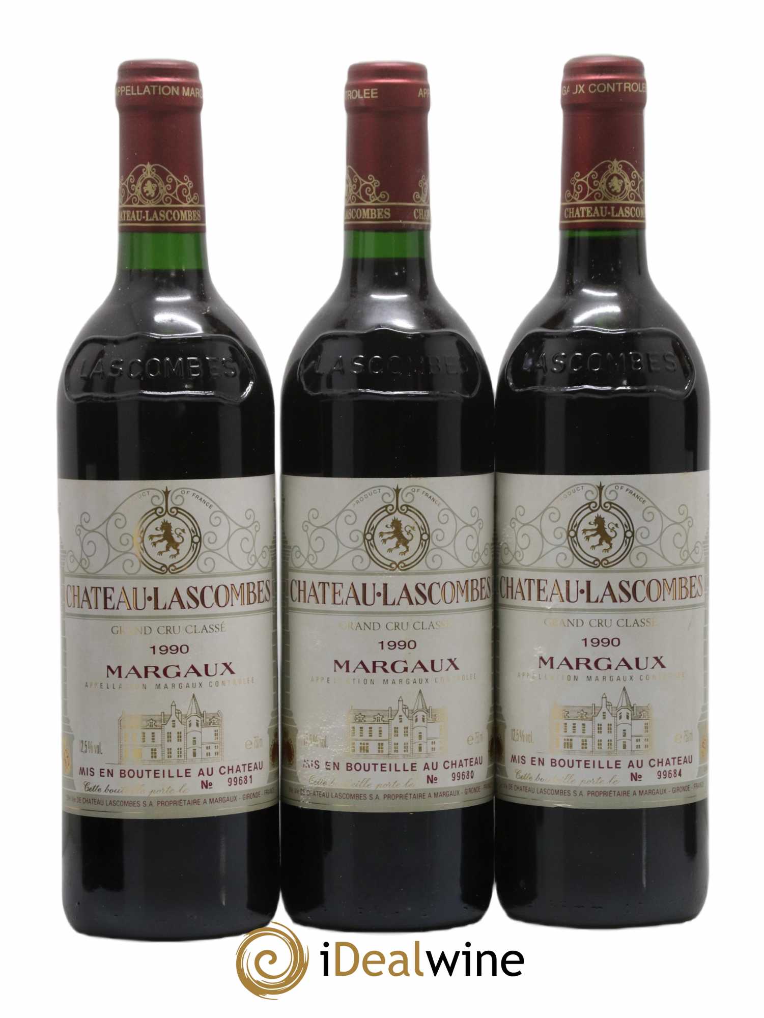 Château Lascombes 2ème Grand Cru Classé 1990 - Lot de 12 bouteilles - 3