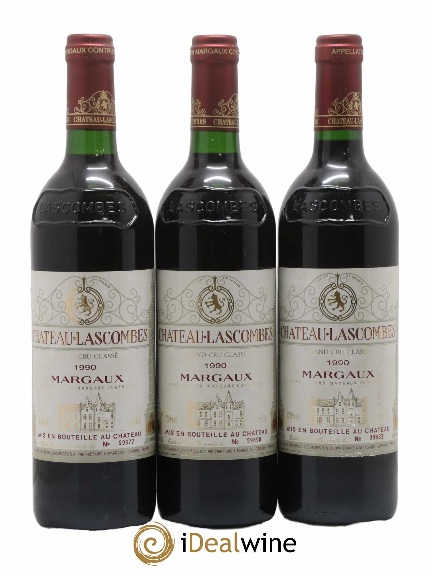 Château Lascombes 2ème Grand Cru Classé 1990 - Lot de 12 bouteilles - 4