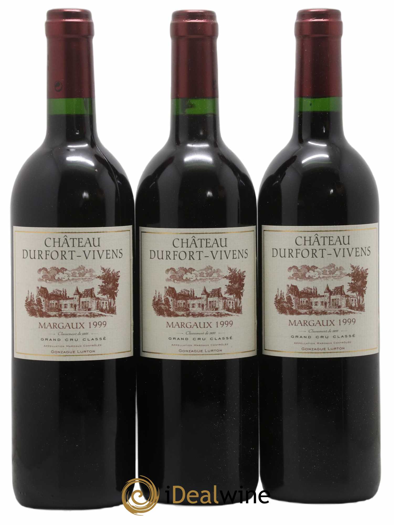Château Durfort Vivens 2ème Grand Cru Classé 1999 - Lot de 6 bouteilles - 2