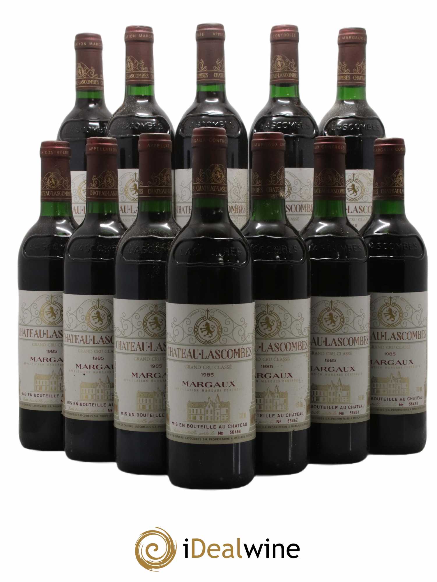 Château Lascombes 2ème Grand Cru Classé 1985 - Lot de 12 bouteilles - 0