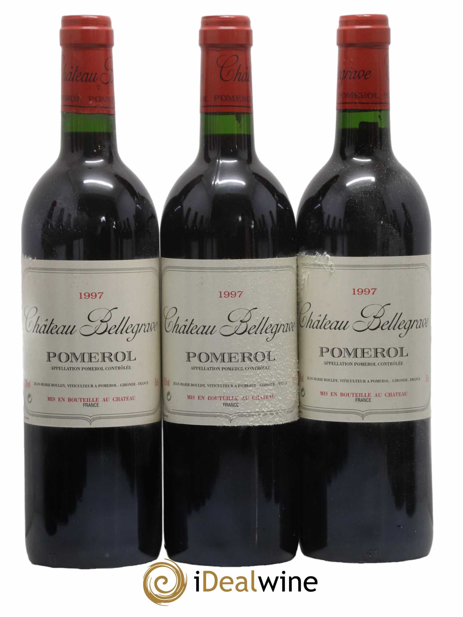 Château Bellegrave 1997 - Lot de 12 bouteilles - 1