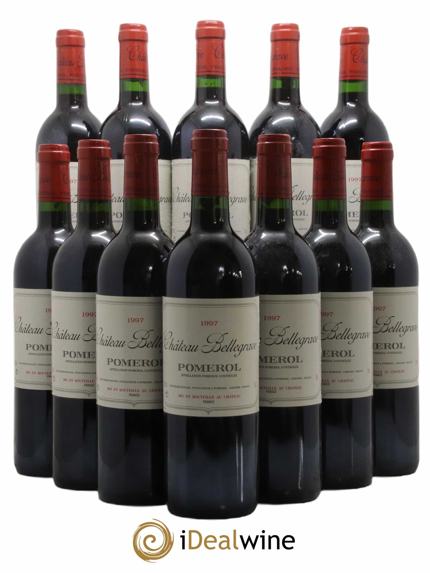 Château Bellegrave 1997 - Lot de 12 bouteilles - 0