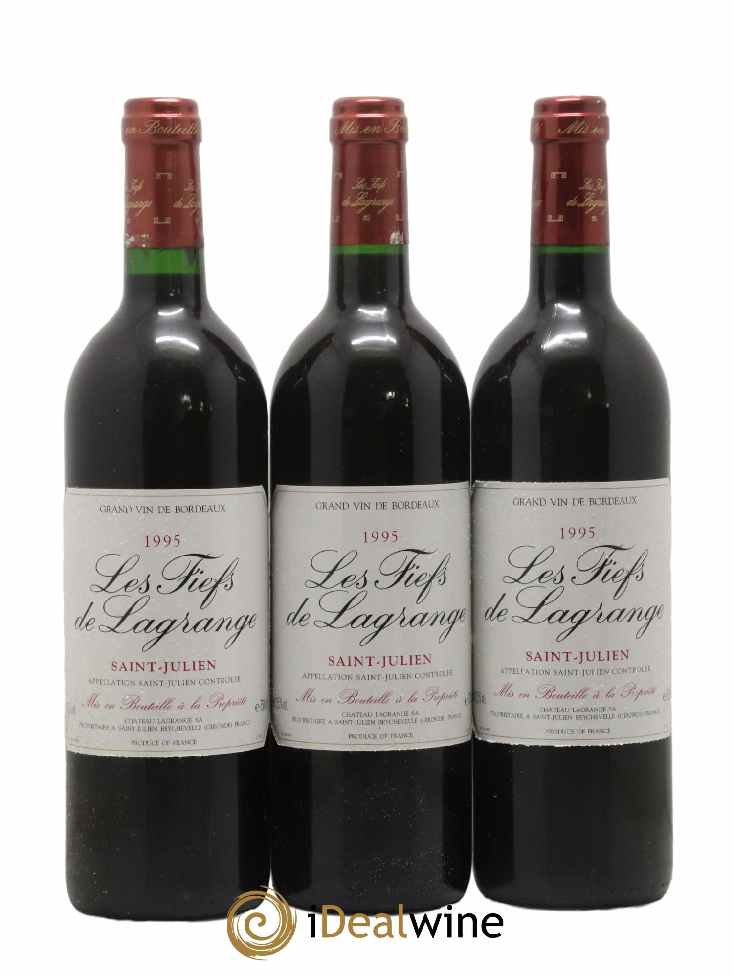 Les Fiefs de Lagrange Second Vin 1995 - Lot de 12 bouteilles - 4