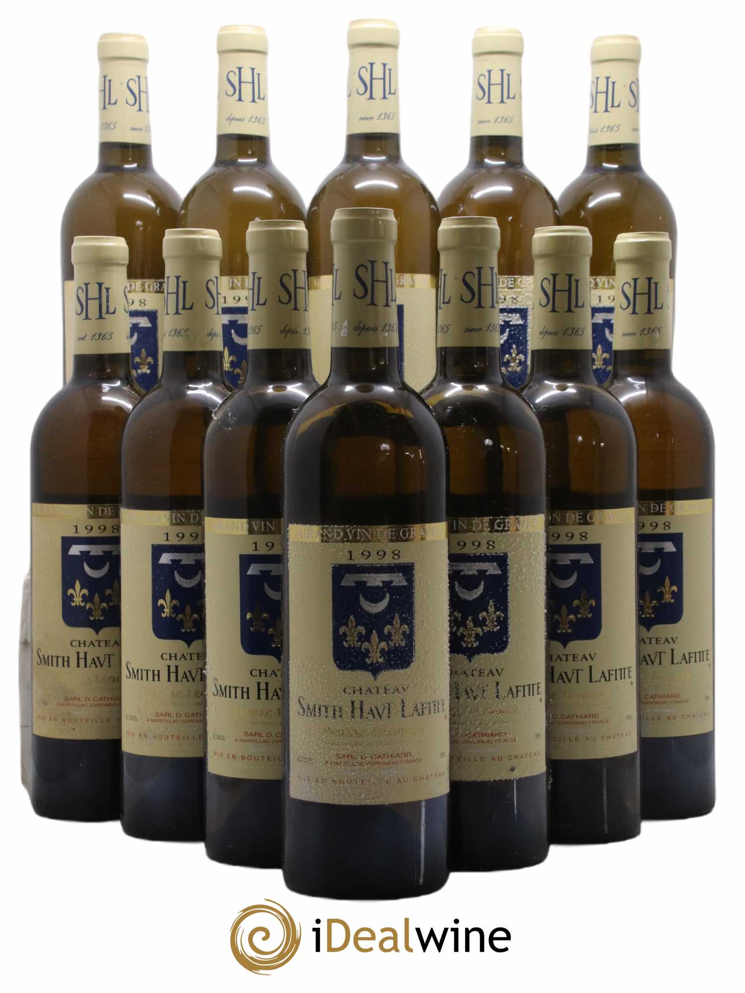Château Smith Haut Lafitte 1998 - Lot de 12 bouteilles - 0