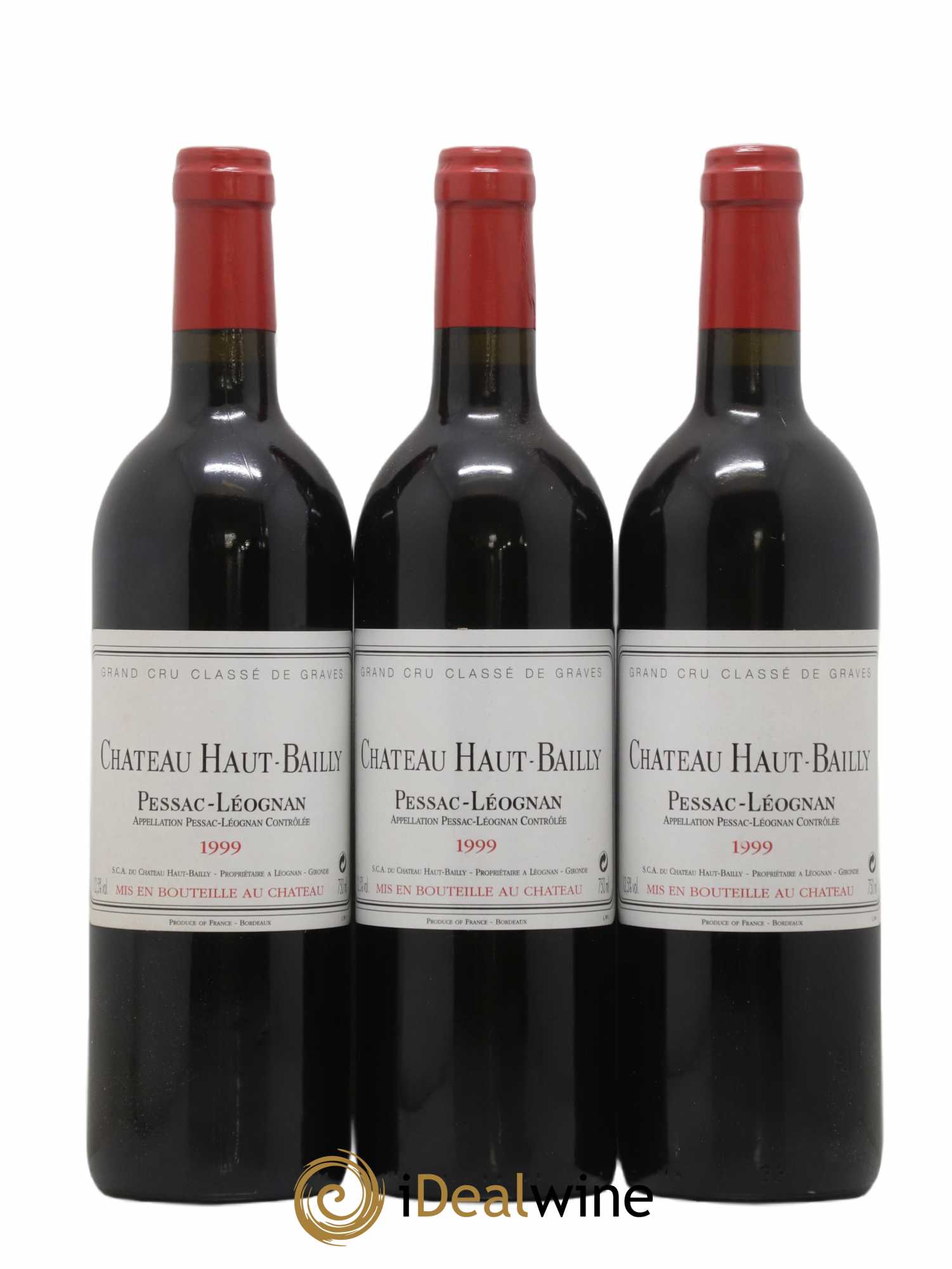 Château Haut-Bailly Cru Classé de Graves 1999 - Lot de 6 bouteilles - 2