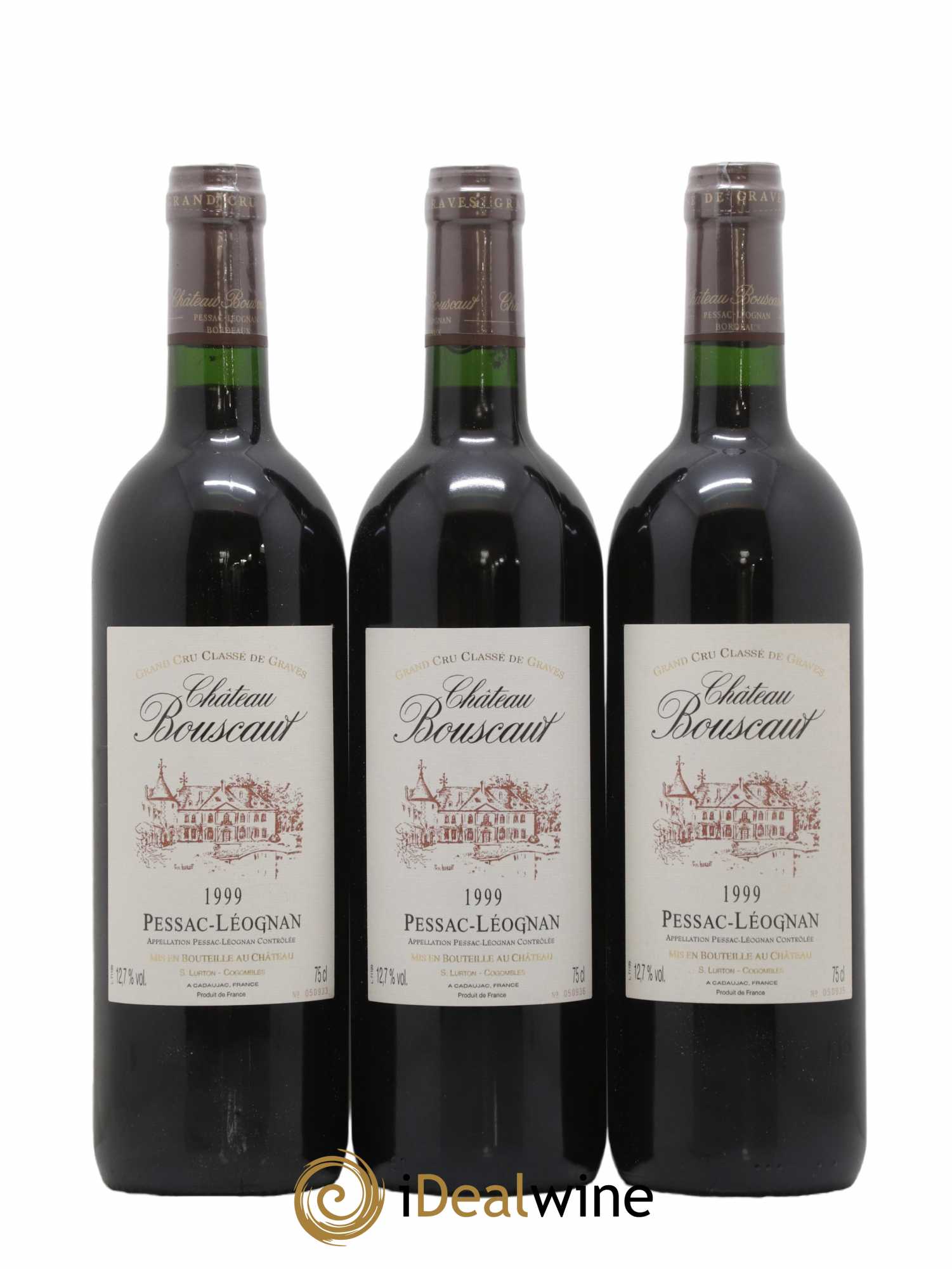 Château Bouscaut Cru Classé de Graves 1999 - Lot de 6 bouteilles - 2