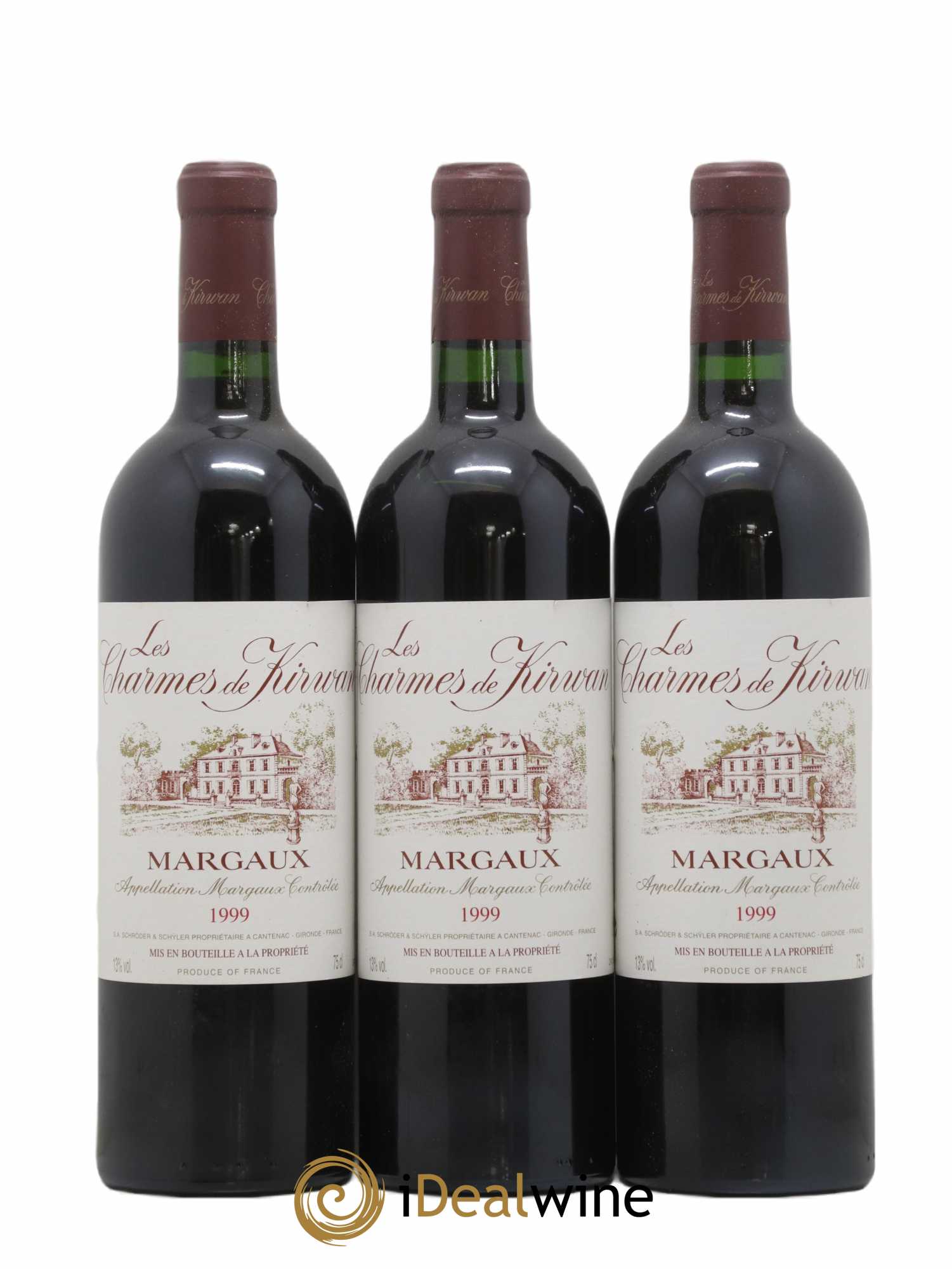 Charmes de Kirwan Second Vin 1999 - Lot de 6 bouteilles - 1