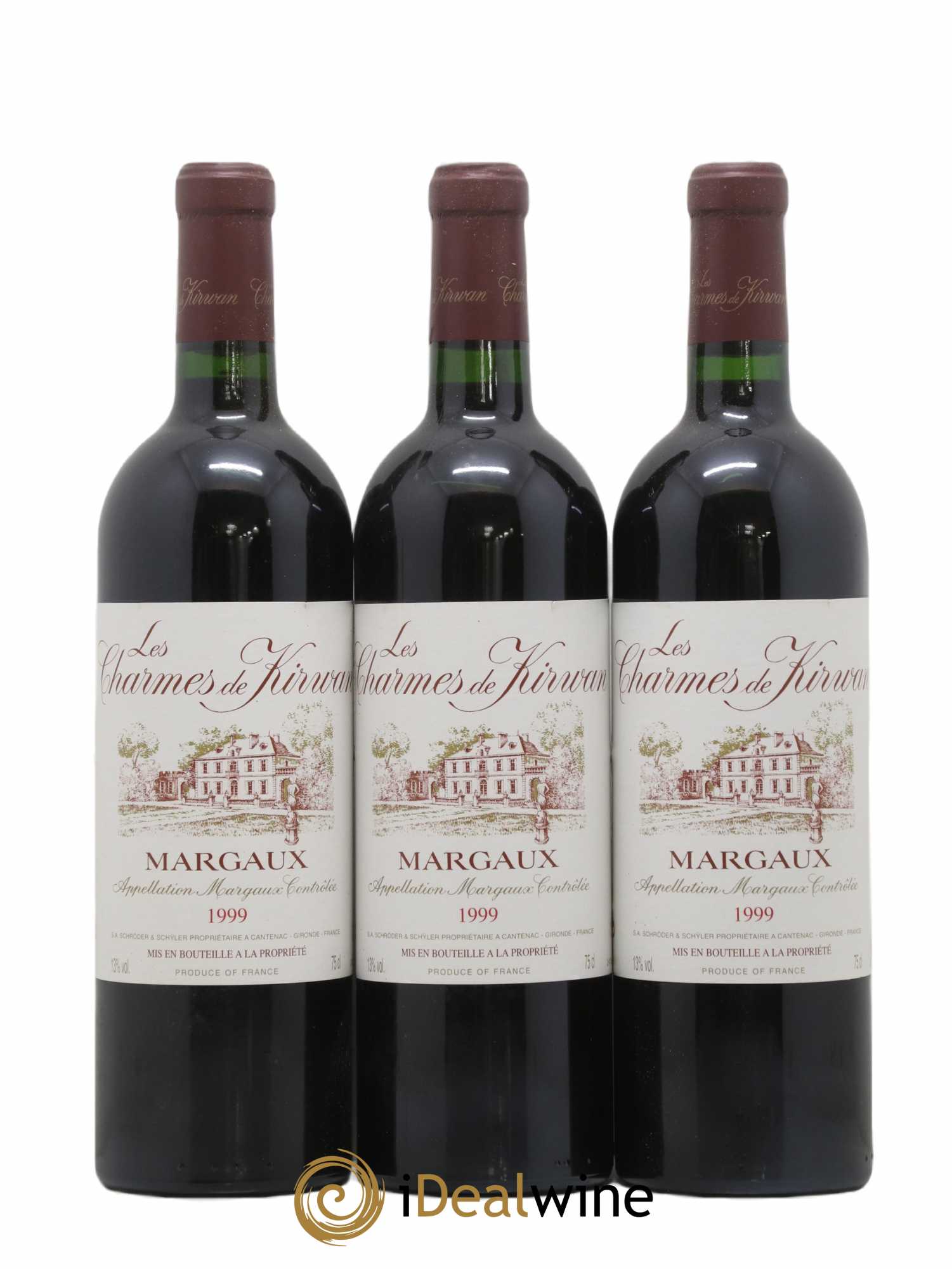 Charmes de Kirwan Second Vin 1999 - Lot de 6 bouteilles - 2