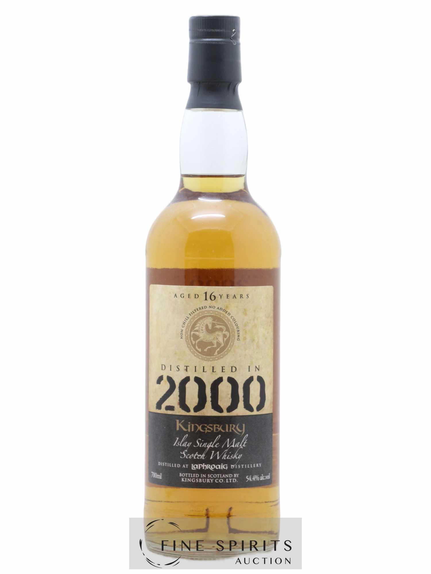 Laphroaig 16 years 2000 Kingsbury Cask n°3621 - One of 272 - Lotto di 1 bottiglia - 1