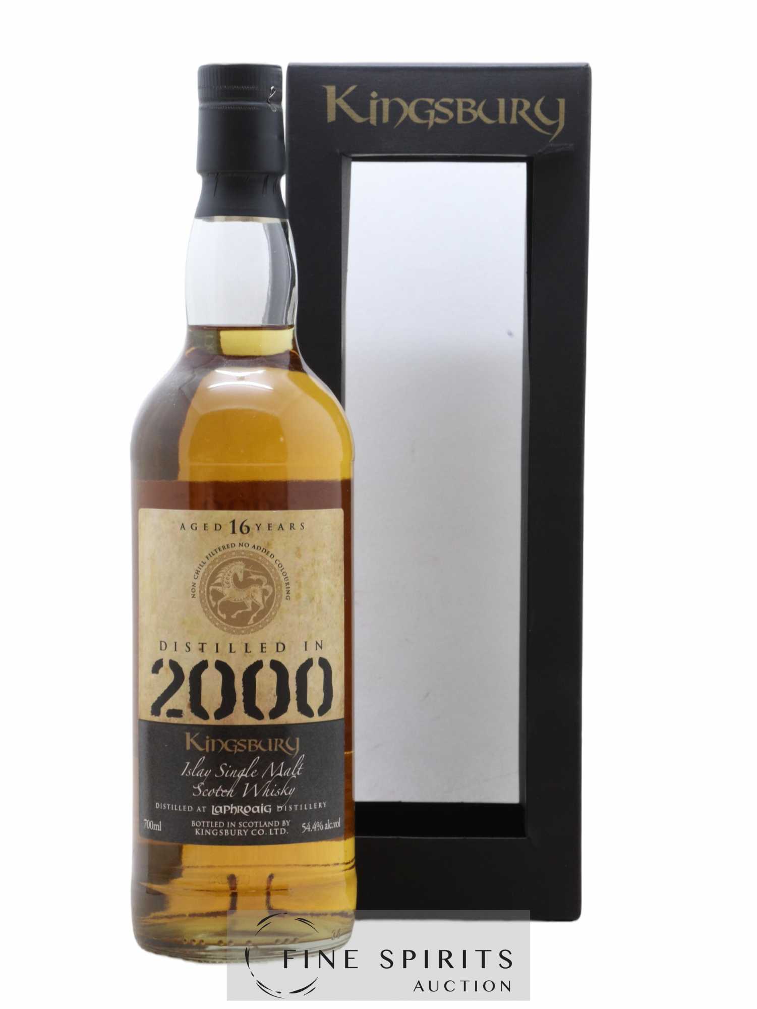Laphroaig 16 years 2000 Kingsbury Cask n°3621 - One of 272 - Lotto di 1 bottiglia - 0