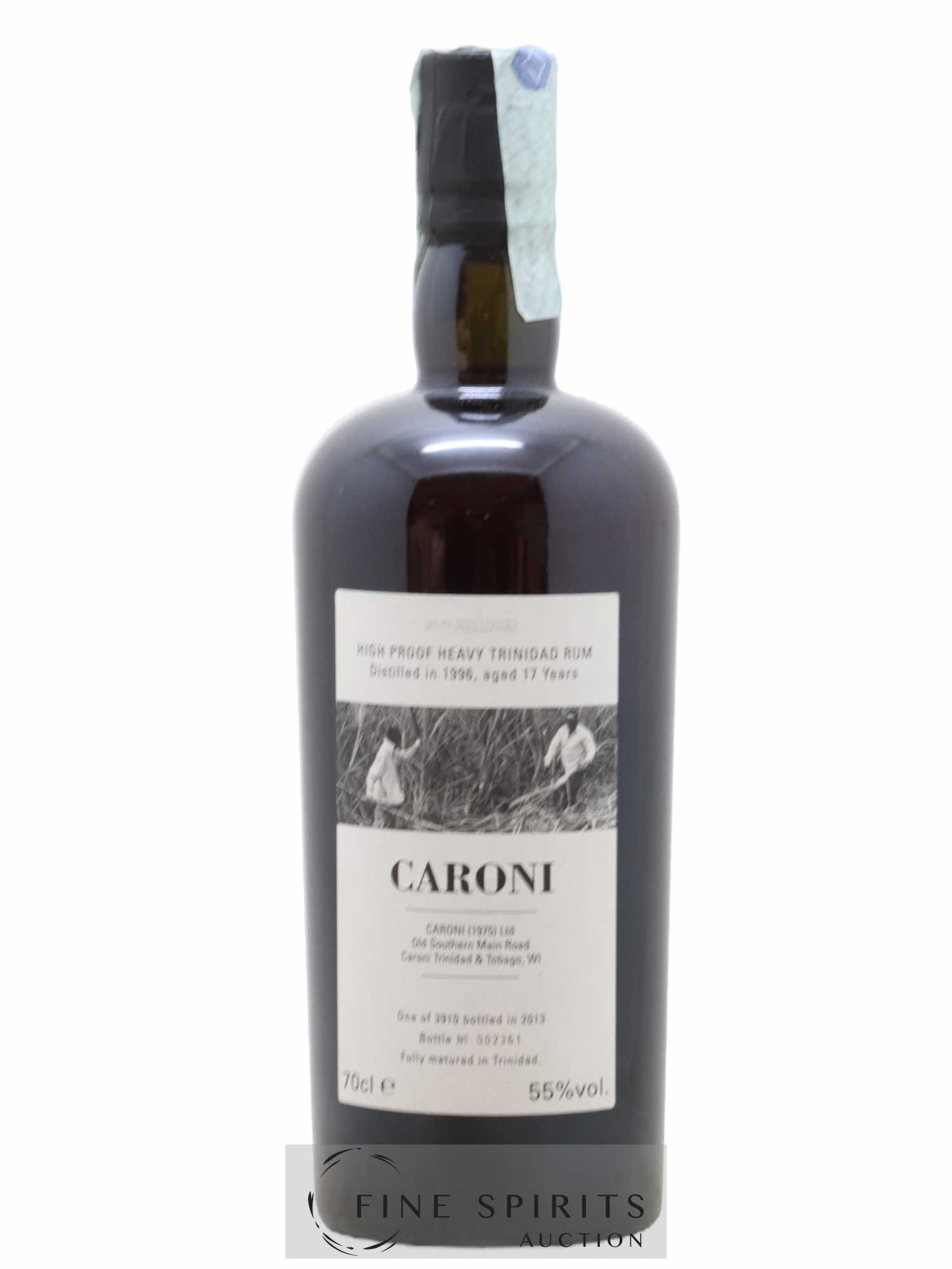 Caroni 17 years 1996 Velier High Proof 31st Release - One of 3910 - bottled 2013 - Lot of 1 bottle - 1