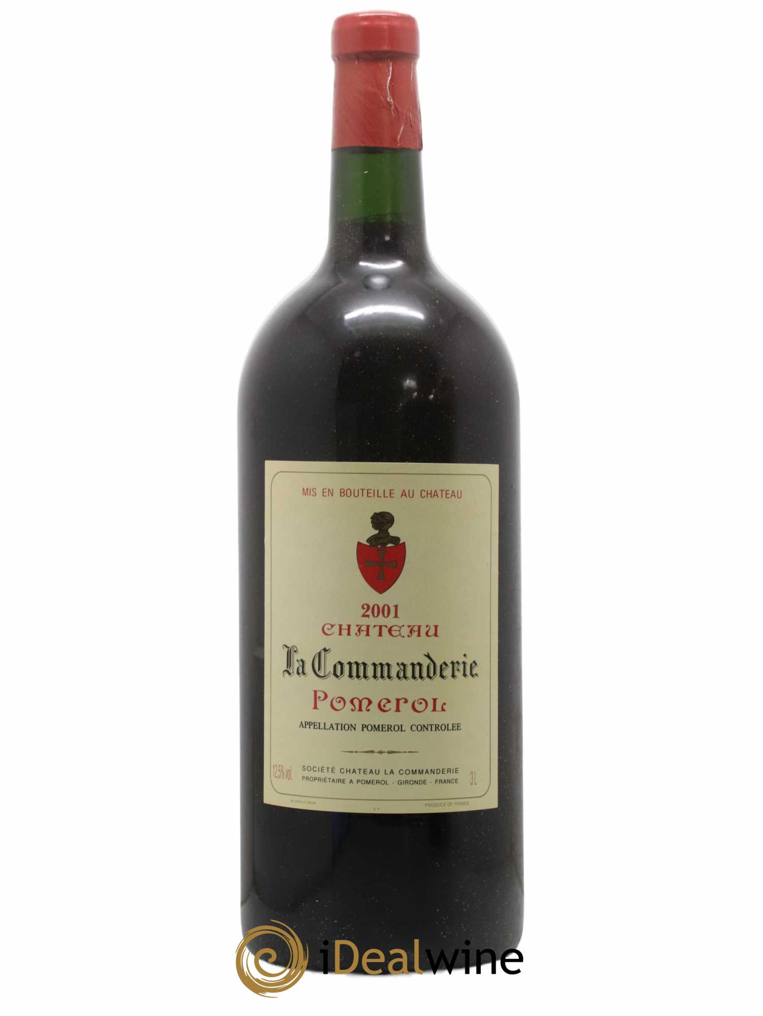 Château la Commanderie 2001 - Lot de 1 double magnum - 0