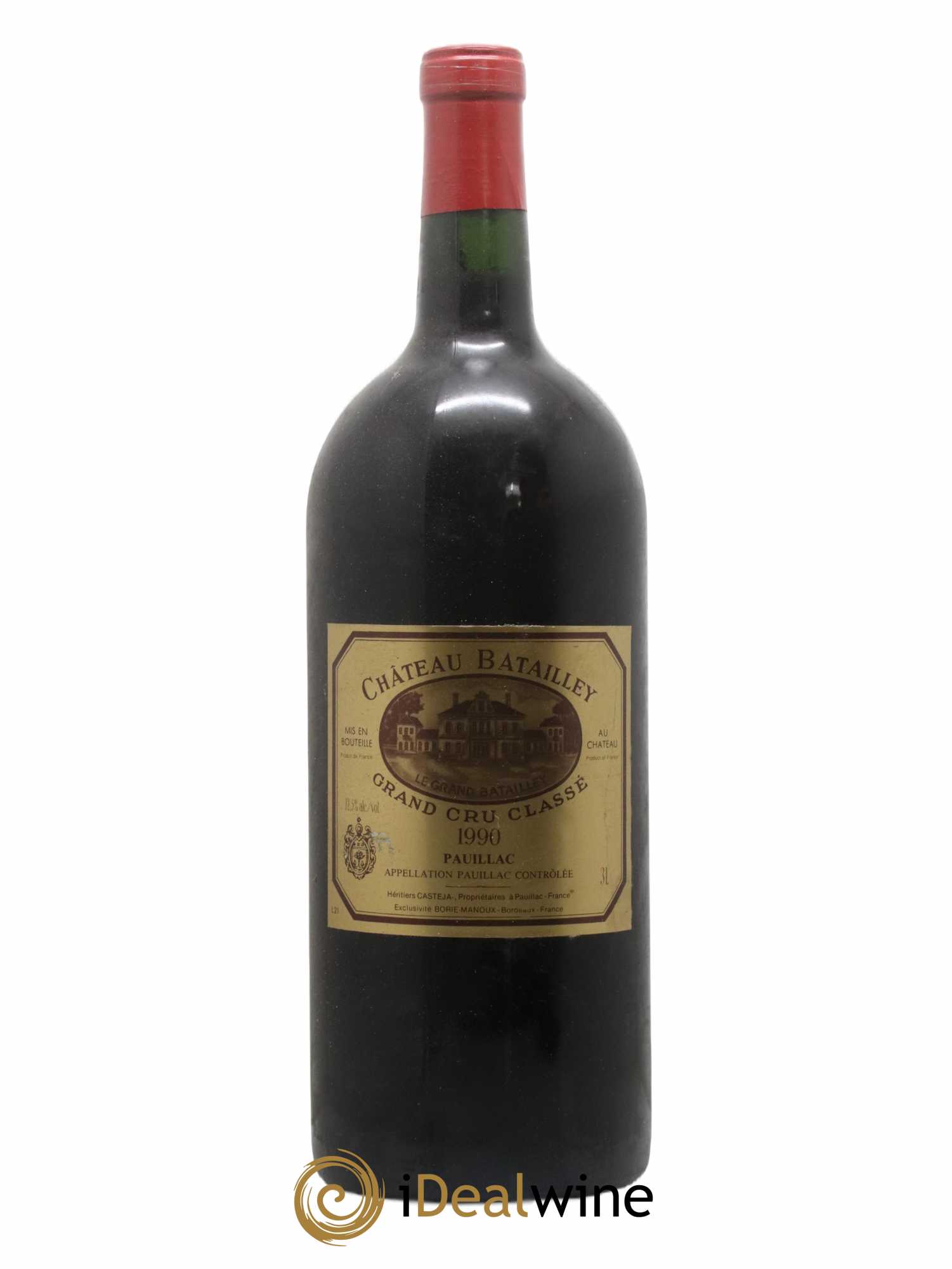 Château Batailley 5ème Grand Cru Classé 1990 - Lot de 1 double magnum - 0