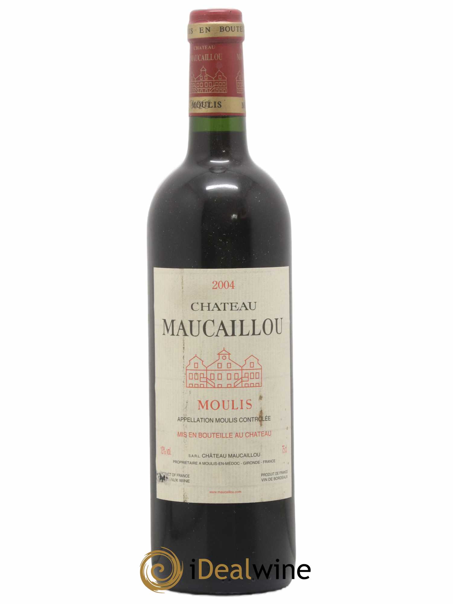 Château Maucaillou 2004 - Lot de 1 bouteille - 0