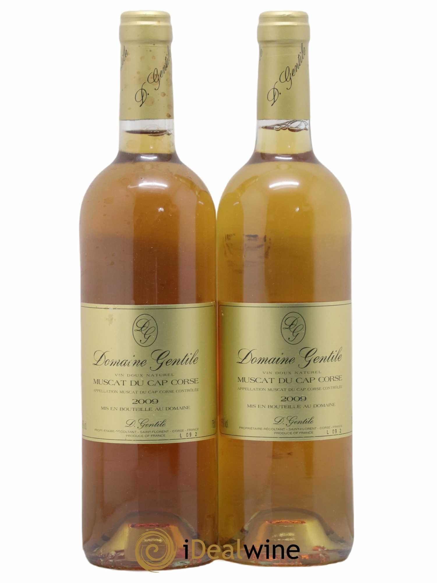 Muscat du Cap Corse 2009 - Lotto di 2 bottiglie - 0