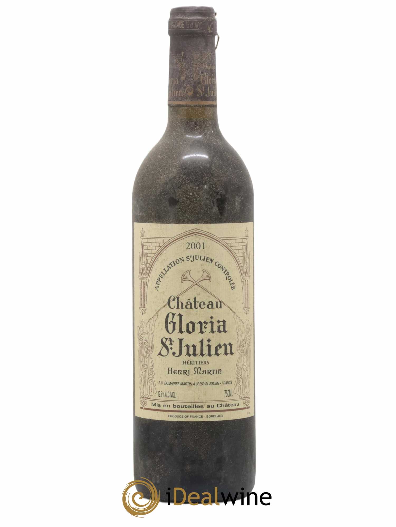 Château Gloria 2001 - Lot de 1 bouteille - 0