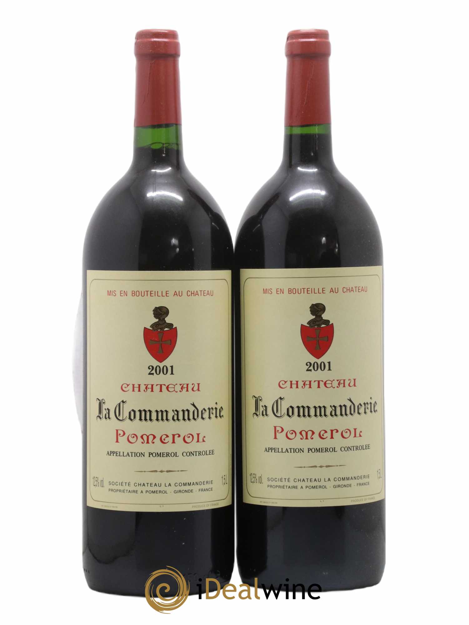 Château la Commanderie 2001 - Posten von 2 Magnum - 0