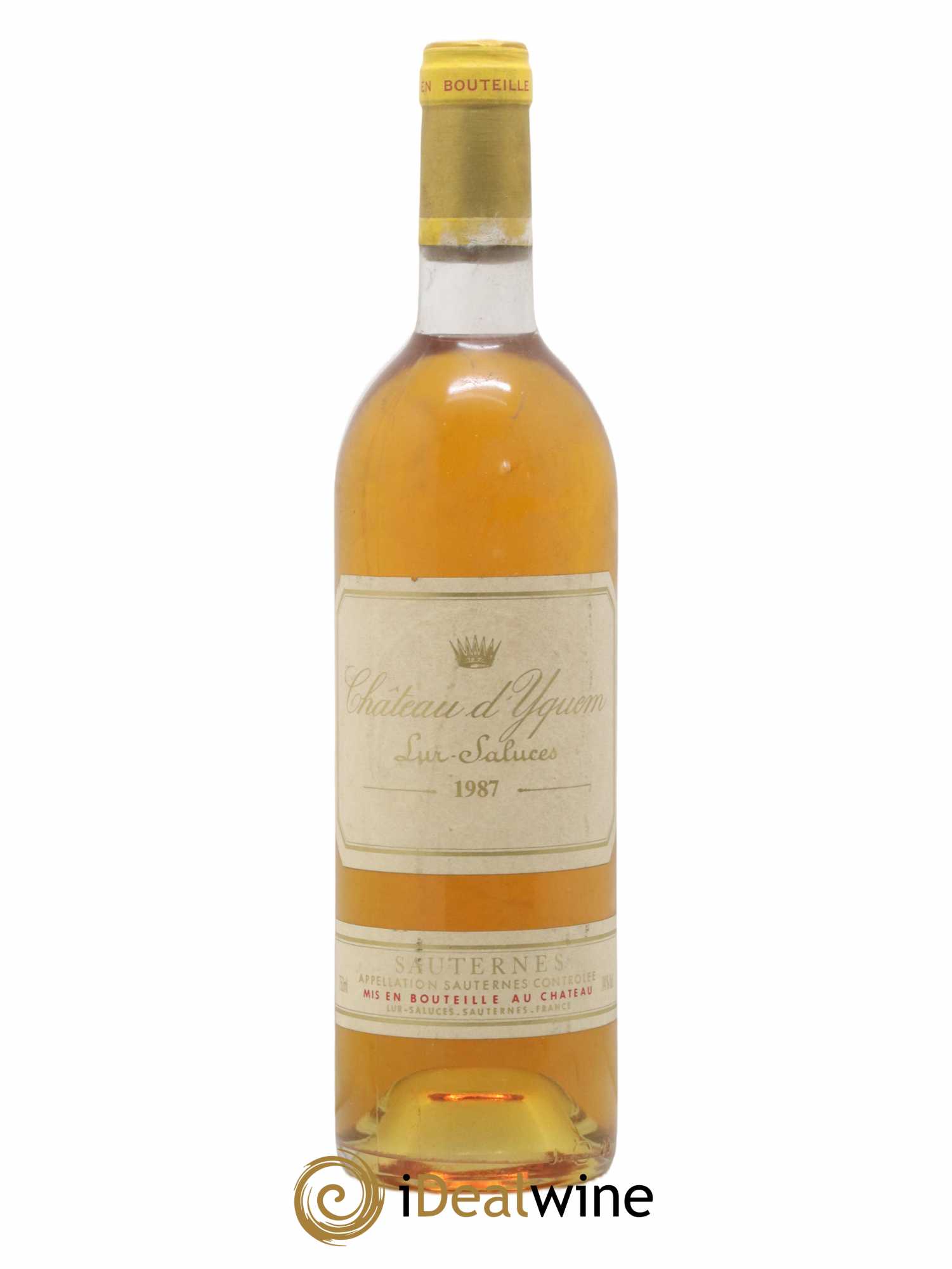 Château d' Yquem 1er Cru Classé Supérieur 1987 - Lotto di 1 bottiglia - 0