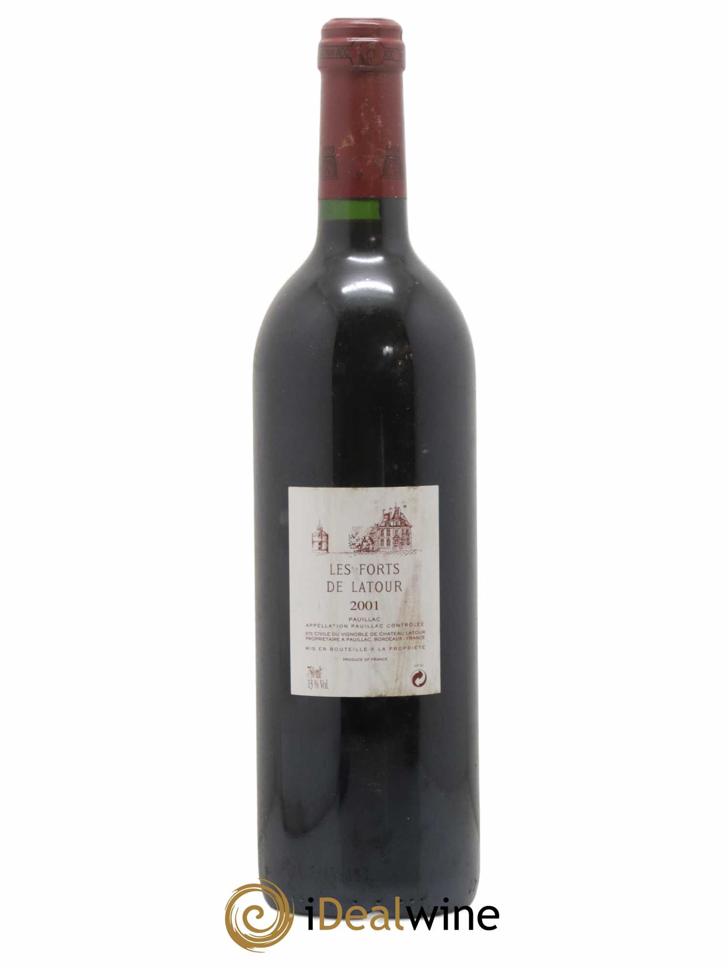 Les Forts de Latour Second Vin 2001 - Lot de 1 bouteille - 1
