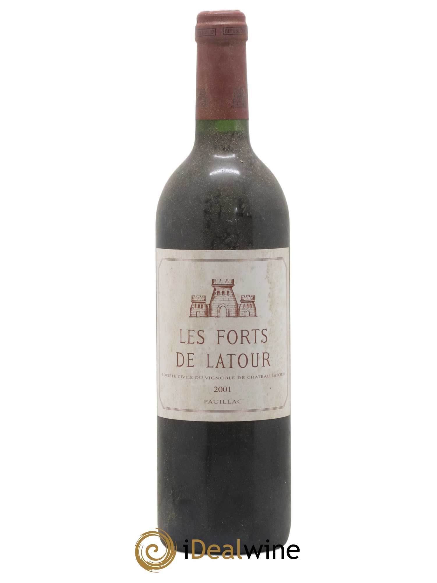 Les Forts de Latour Second Vin 2001 - Lot de 1 bouteille - 0