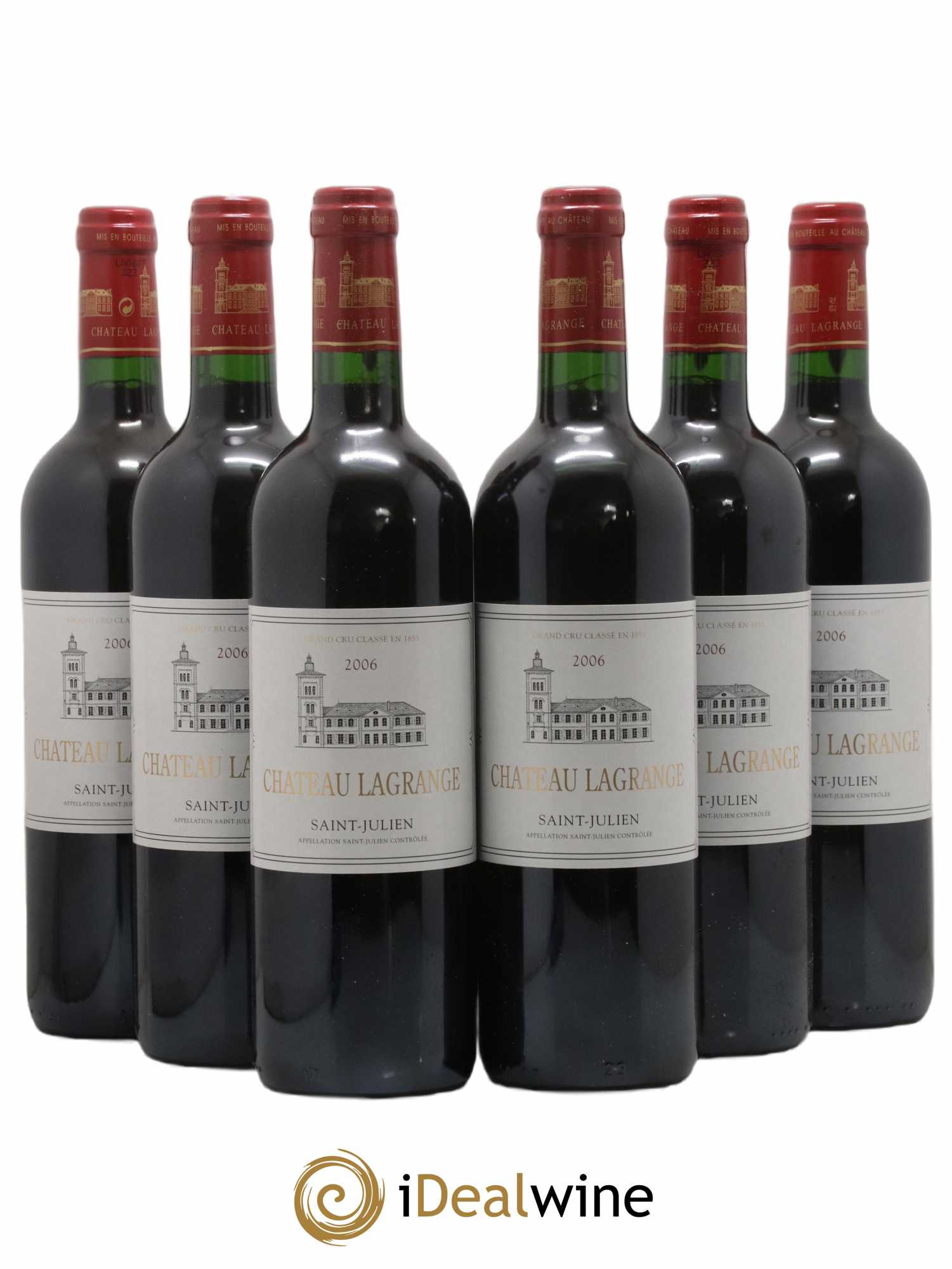 Château Lagrange 3ème Grand Cru Classé 2006 - Lot de 6 bouteilles - 0