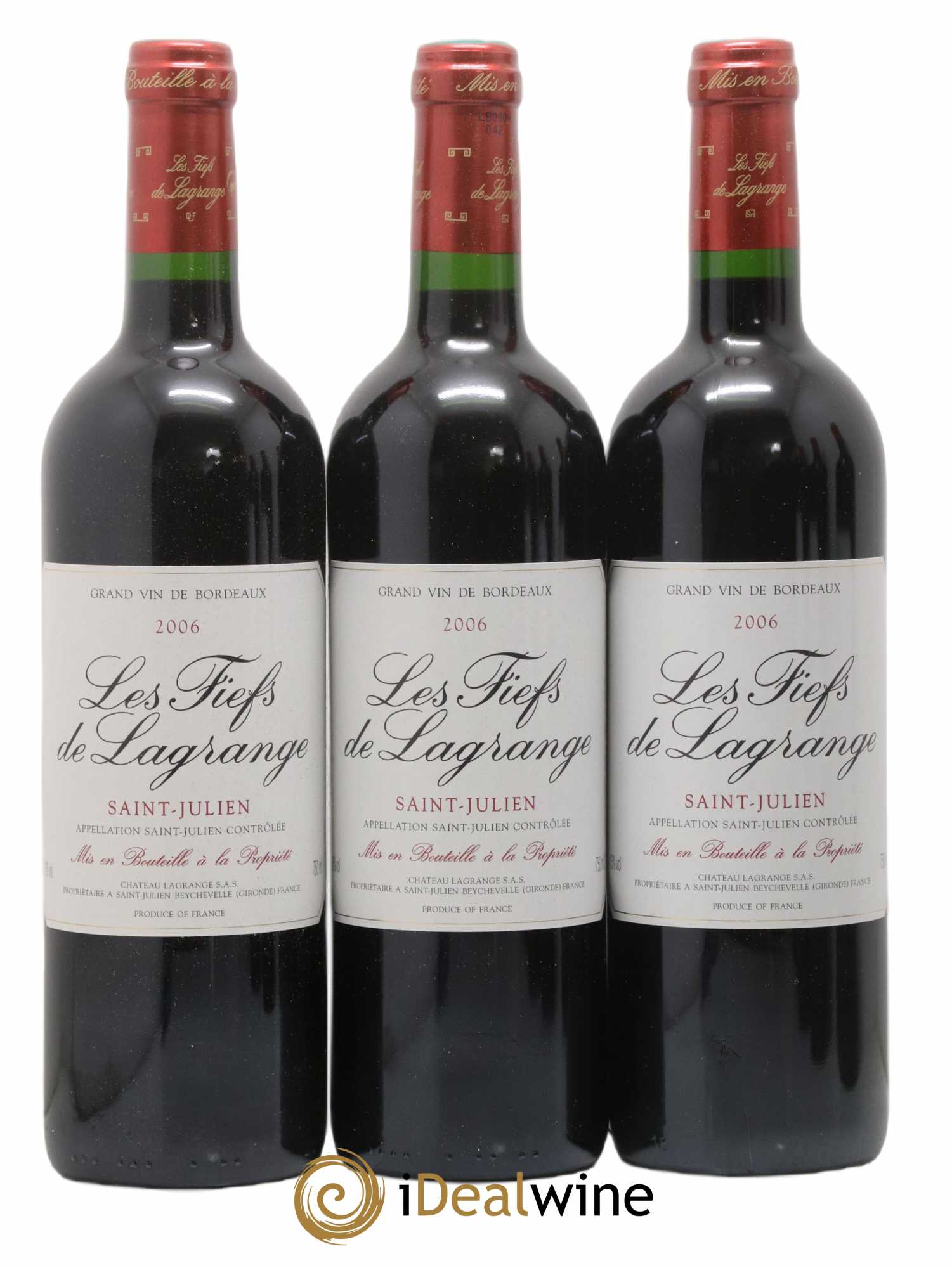 Les Fiefs de Lagrange Second Vin 2006 - Lot de 6 bouteilles - 1
