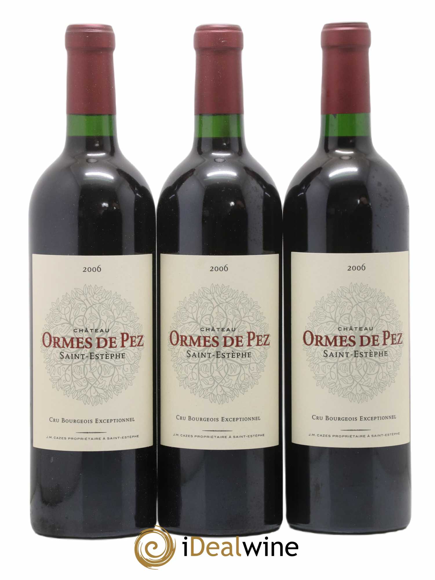 Château les Ormes de Pez 2006 - Lot of 6 bottles - 1