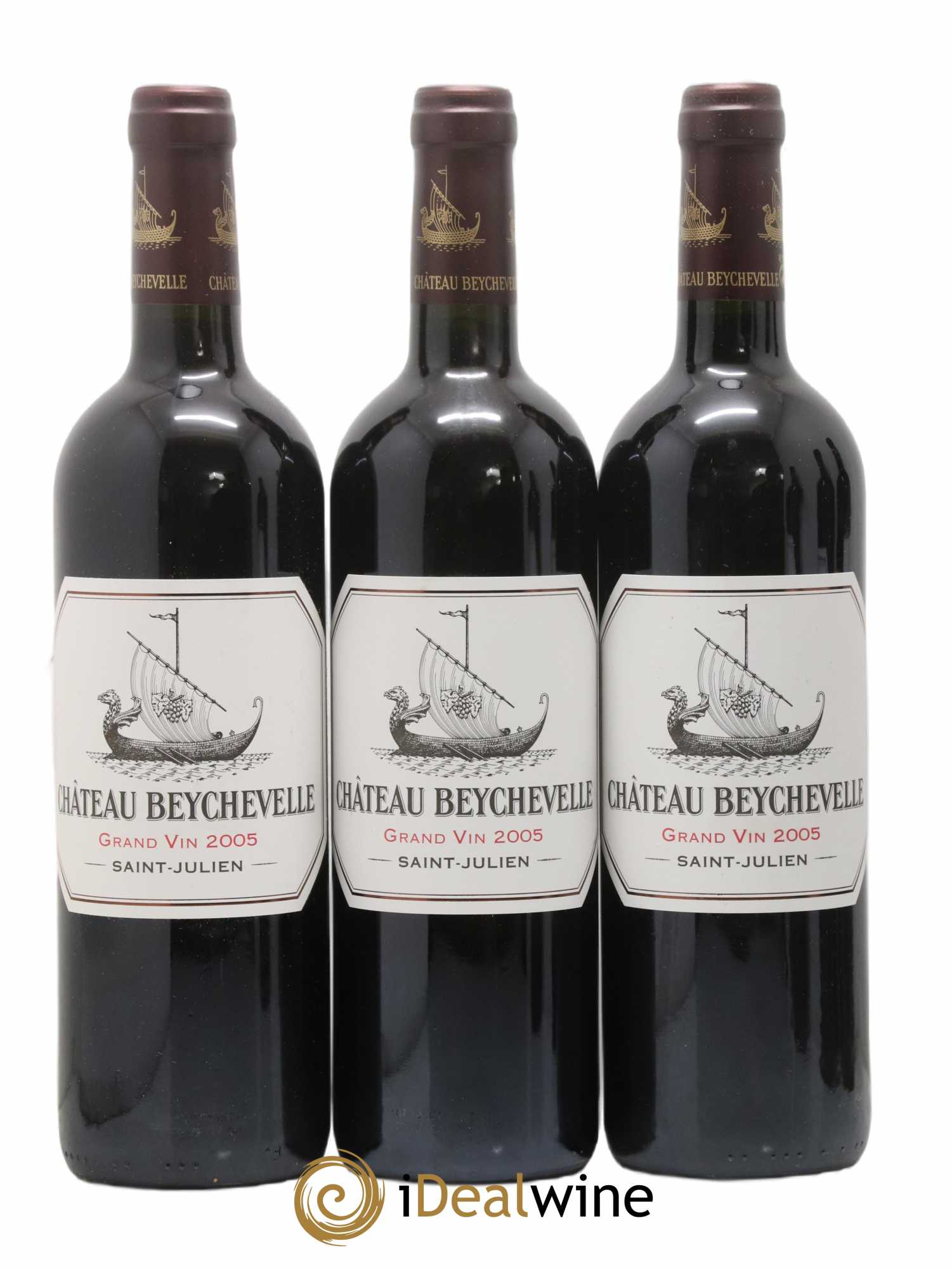 Château Beychevelle 4ème Grand Cru Classé 2005 - Lot de 6 bouteilles - 1