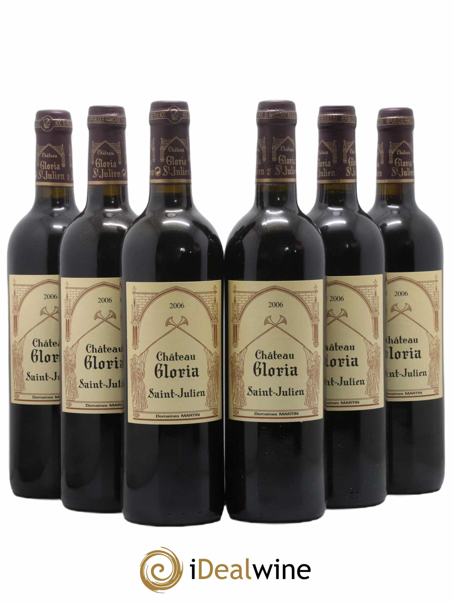 Château Gloria 2006 - Lot de 6 bouteilles - 0