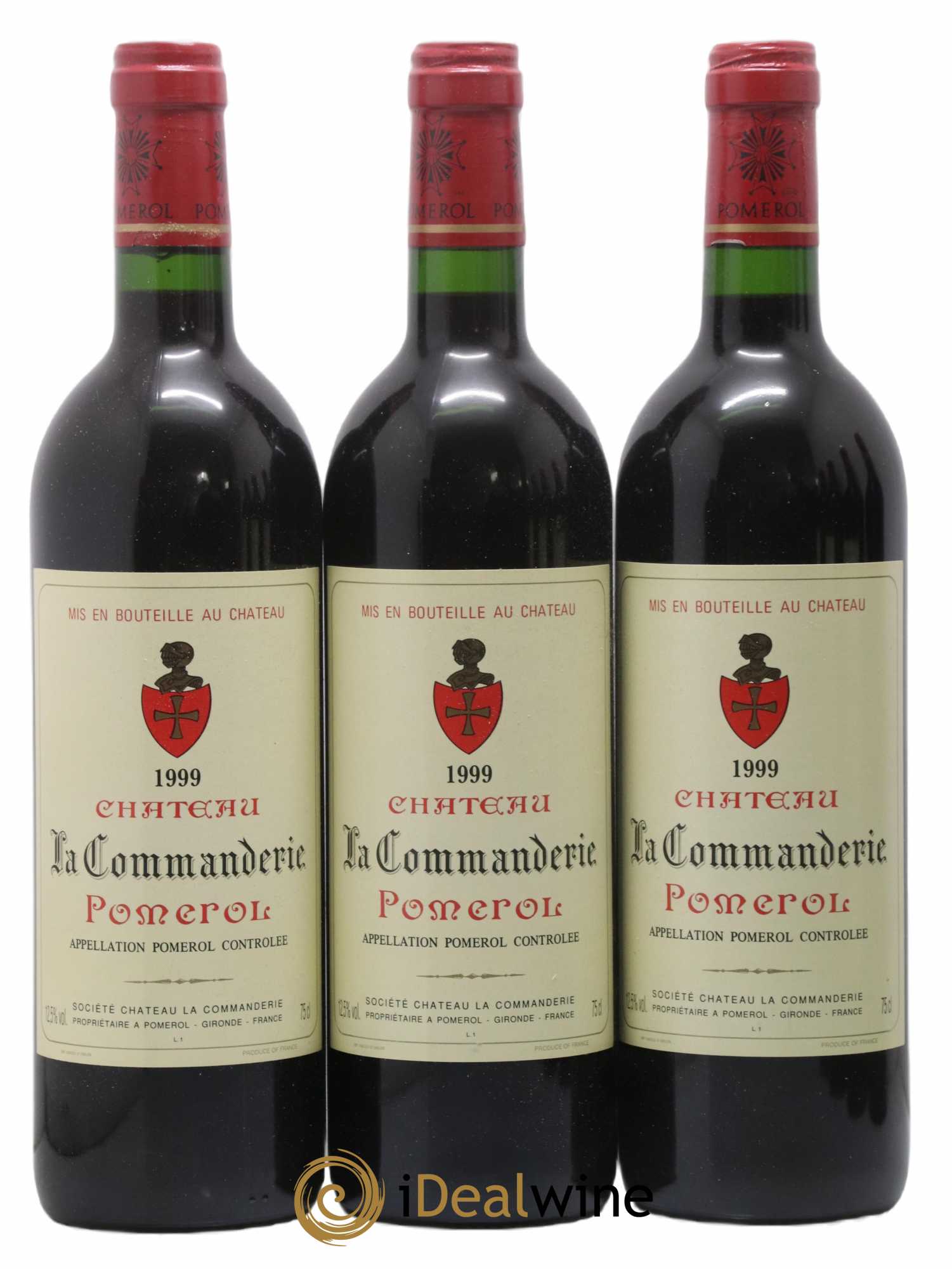 Château la Commanderie 1999 - Lot de 12 bouteilles - 1