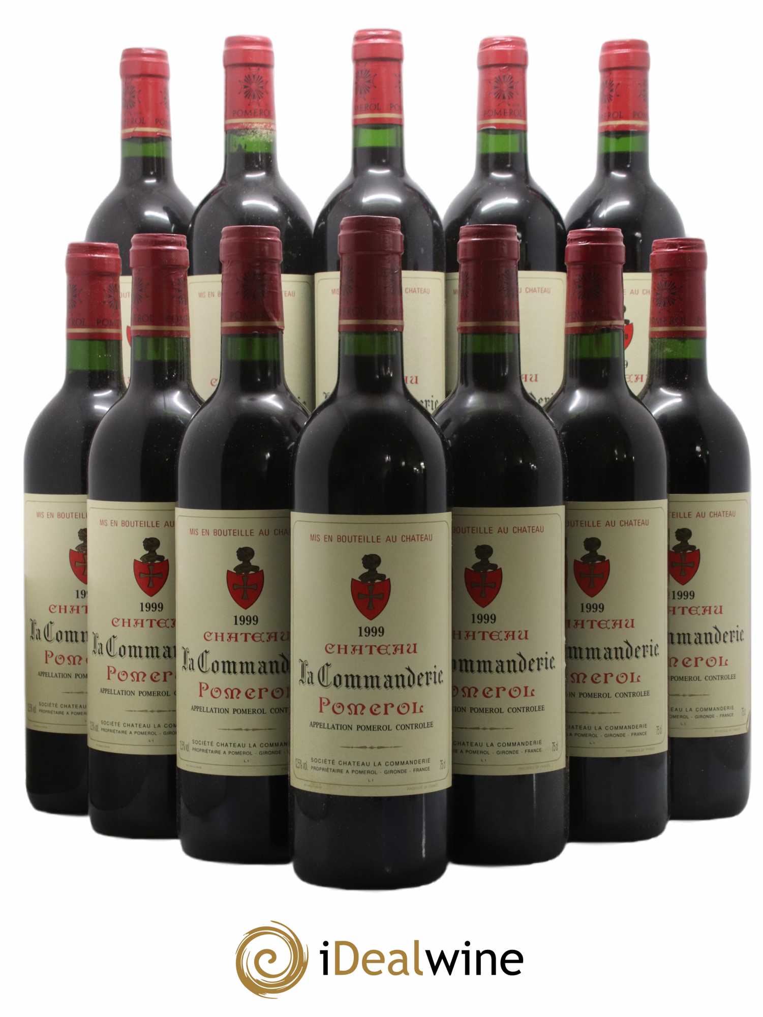 Château la Commanderie 1999 - Lot de 12 bouteilles - 0