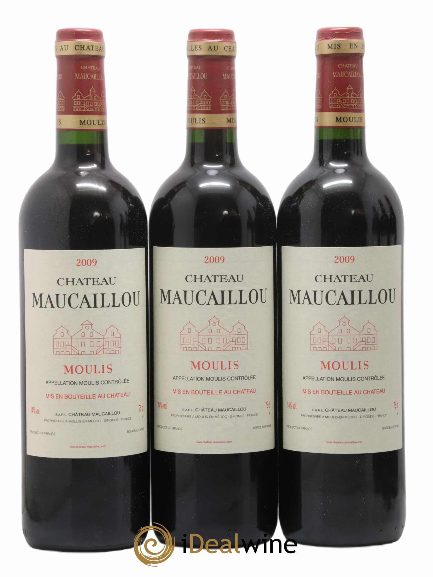 Château Maucaillou 2009 - Lot de 6 bouteilles - 1