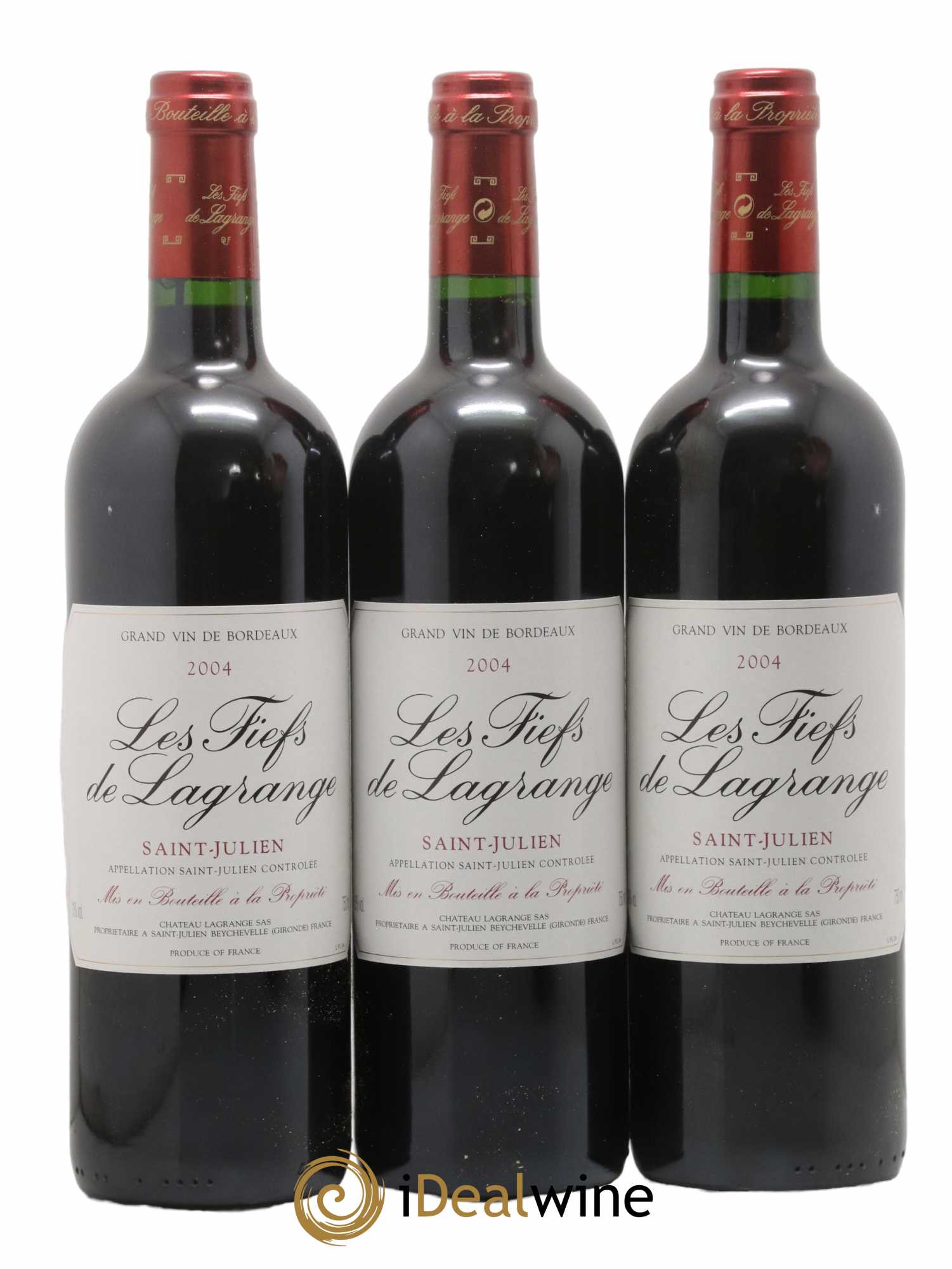 Les Fiefs de Lagrange Second Vin 2004 - Lot of 6 bottles - 2