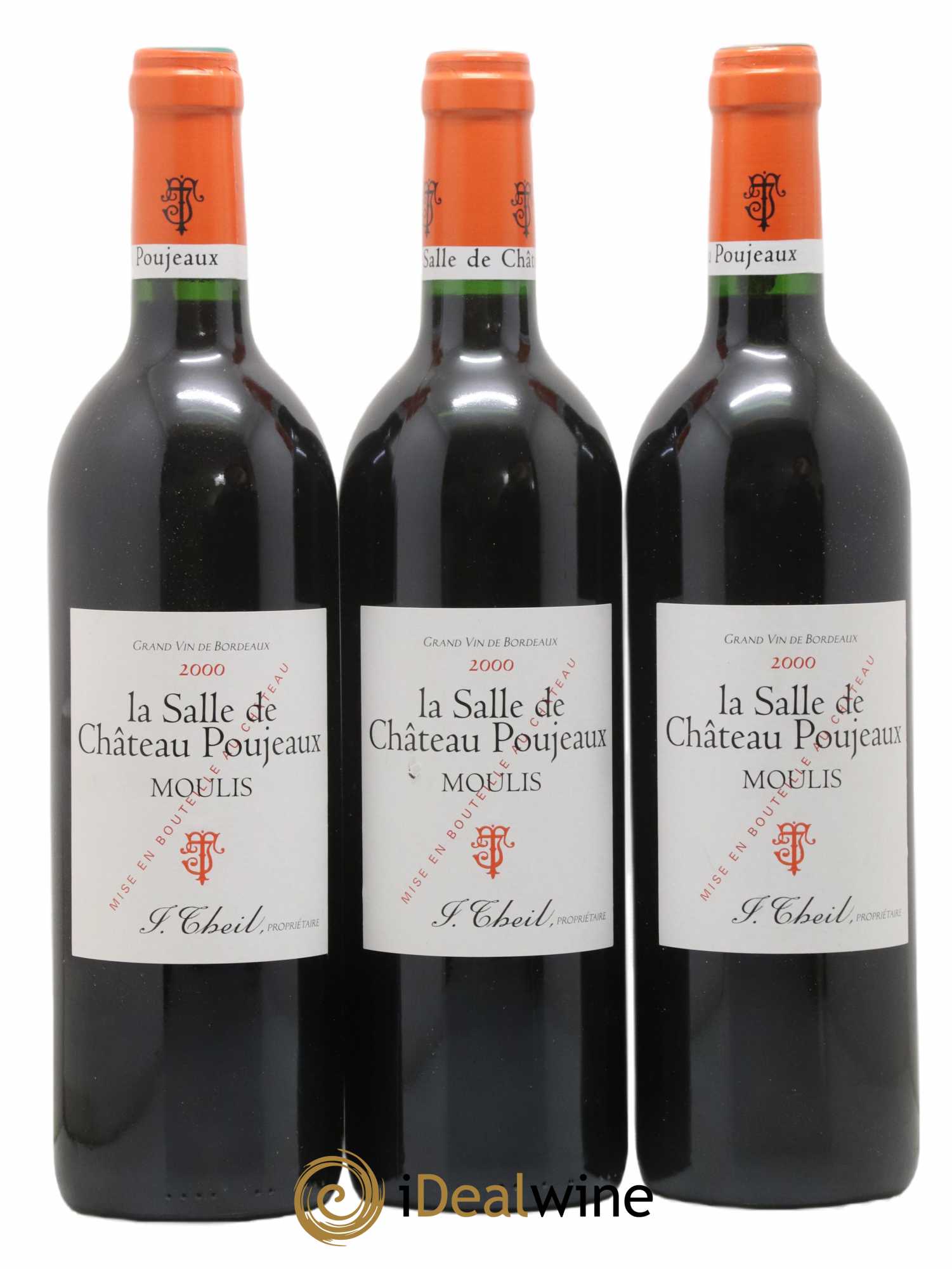 Moulis en Médoc La Salle de Château Poujeaux 2000 - Lot de 6 bouteilles - 2