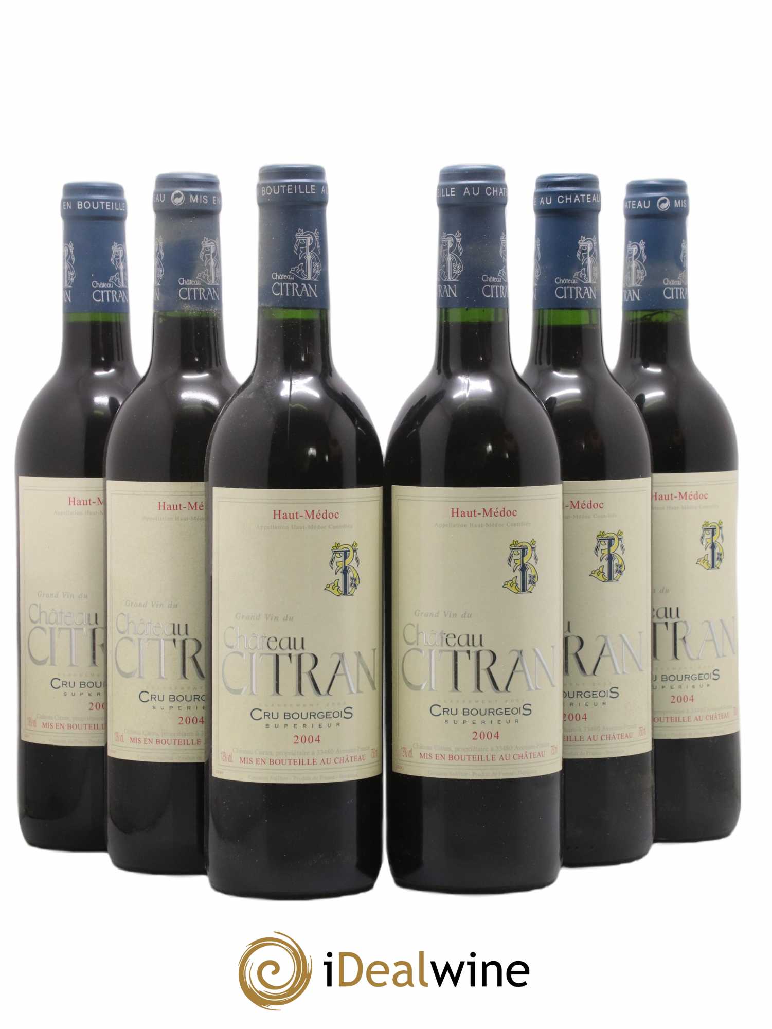 Château Citran Cru Bourgeois 2004 - Lot de 6 bouteilles - 0