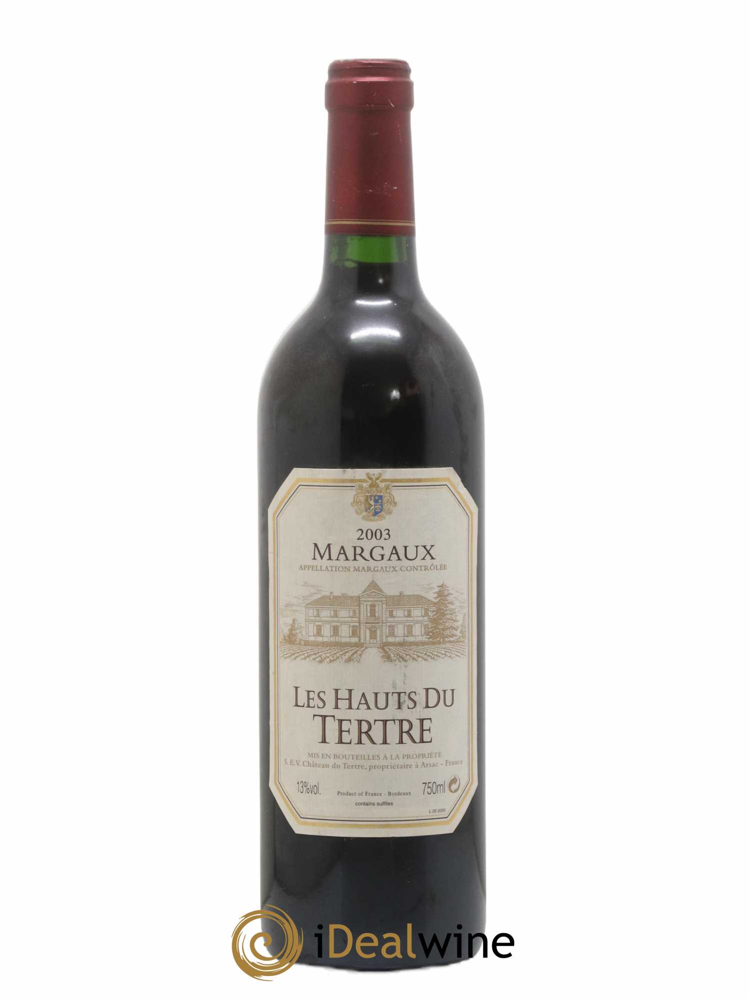 Les Hauts du Tertre (sans prix de réserve) 2003 - Lot de 1 bouteille - 0