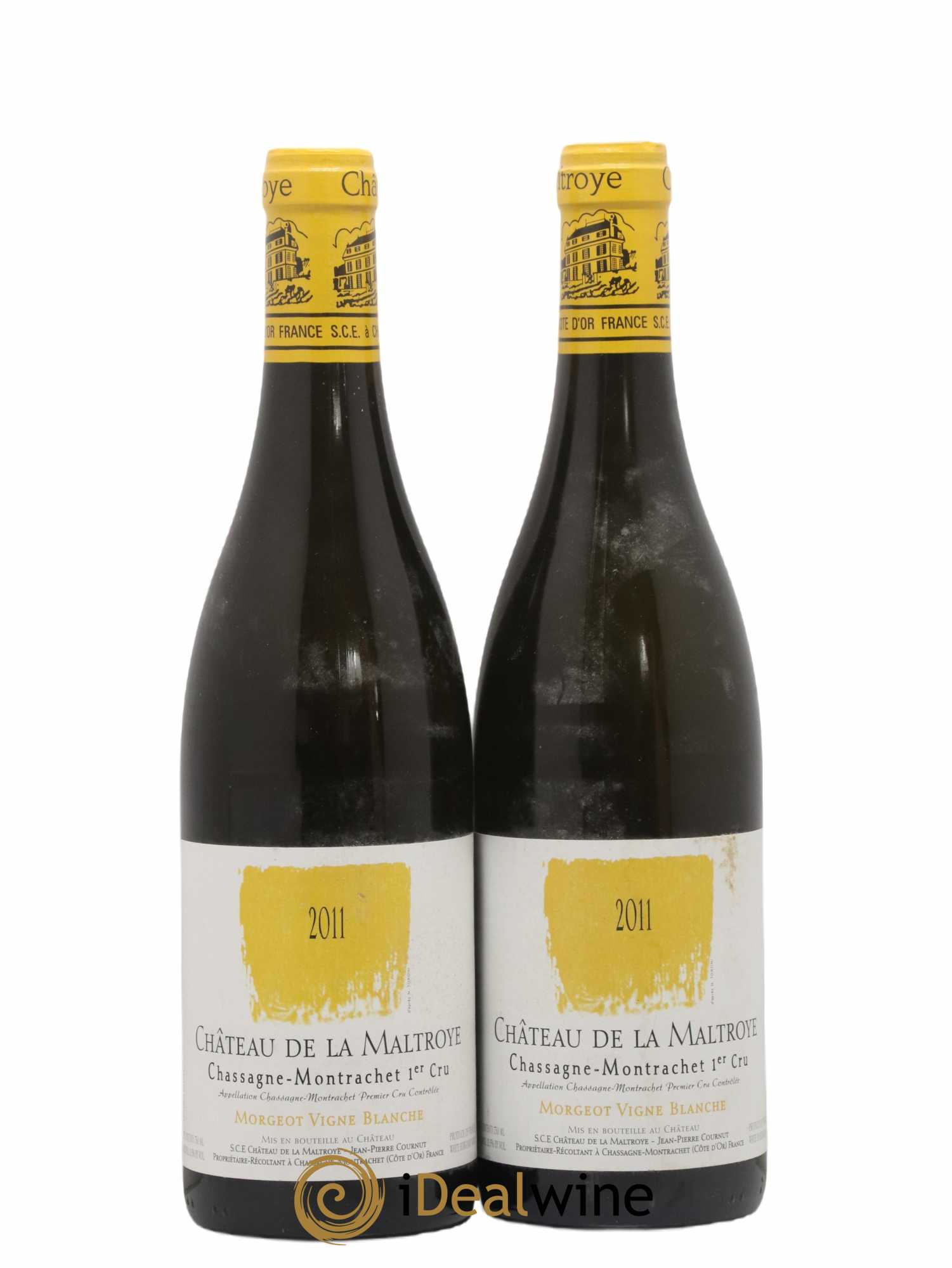 Chassagne-Montrachet 1er Cru 2011 - Lotto di 2 bottiglie - 0