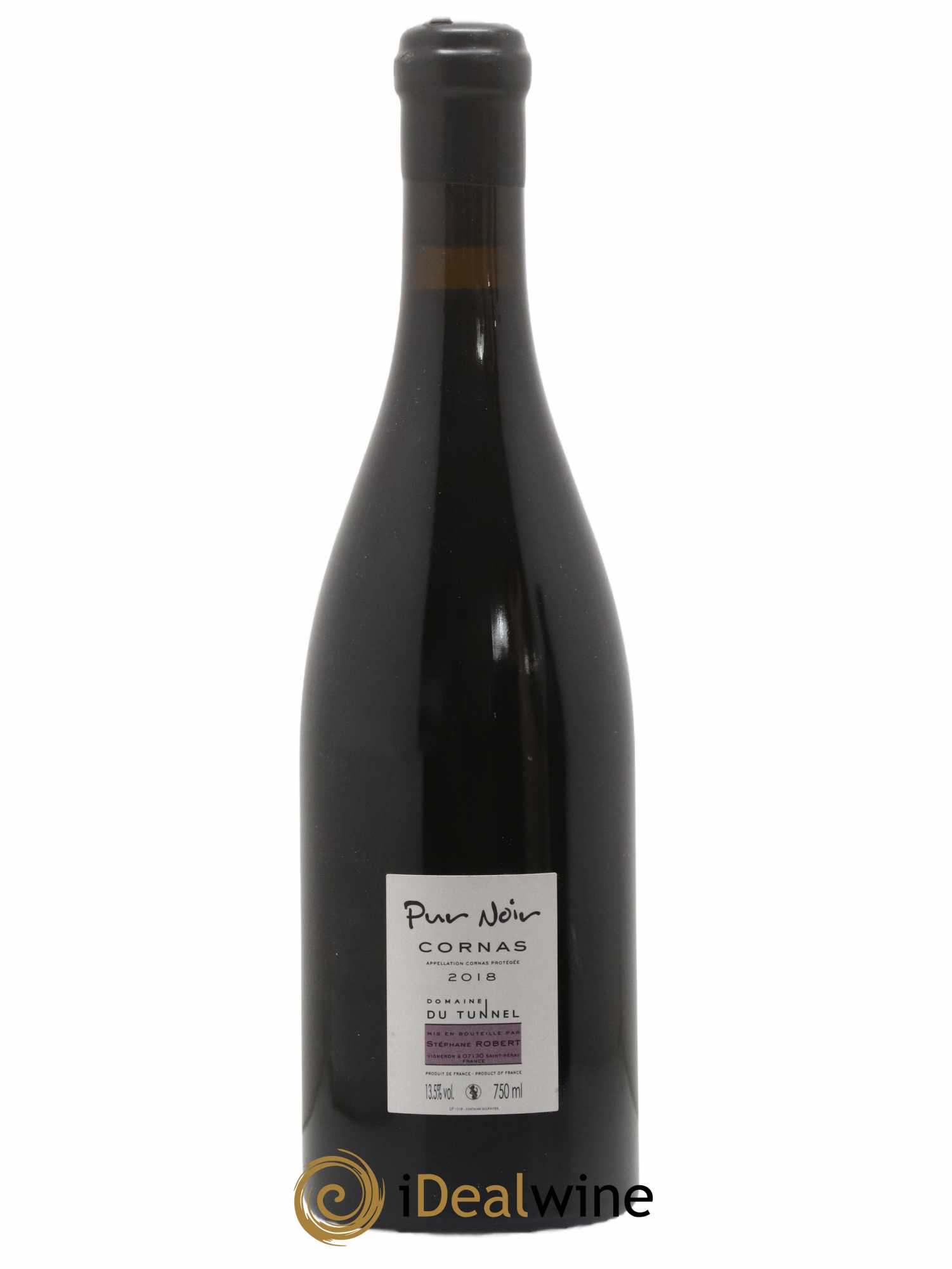 Cornas Pur Noir Tunnel (Domaine du) 2018 - Lot de 1 bouteille - 1