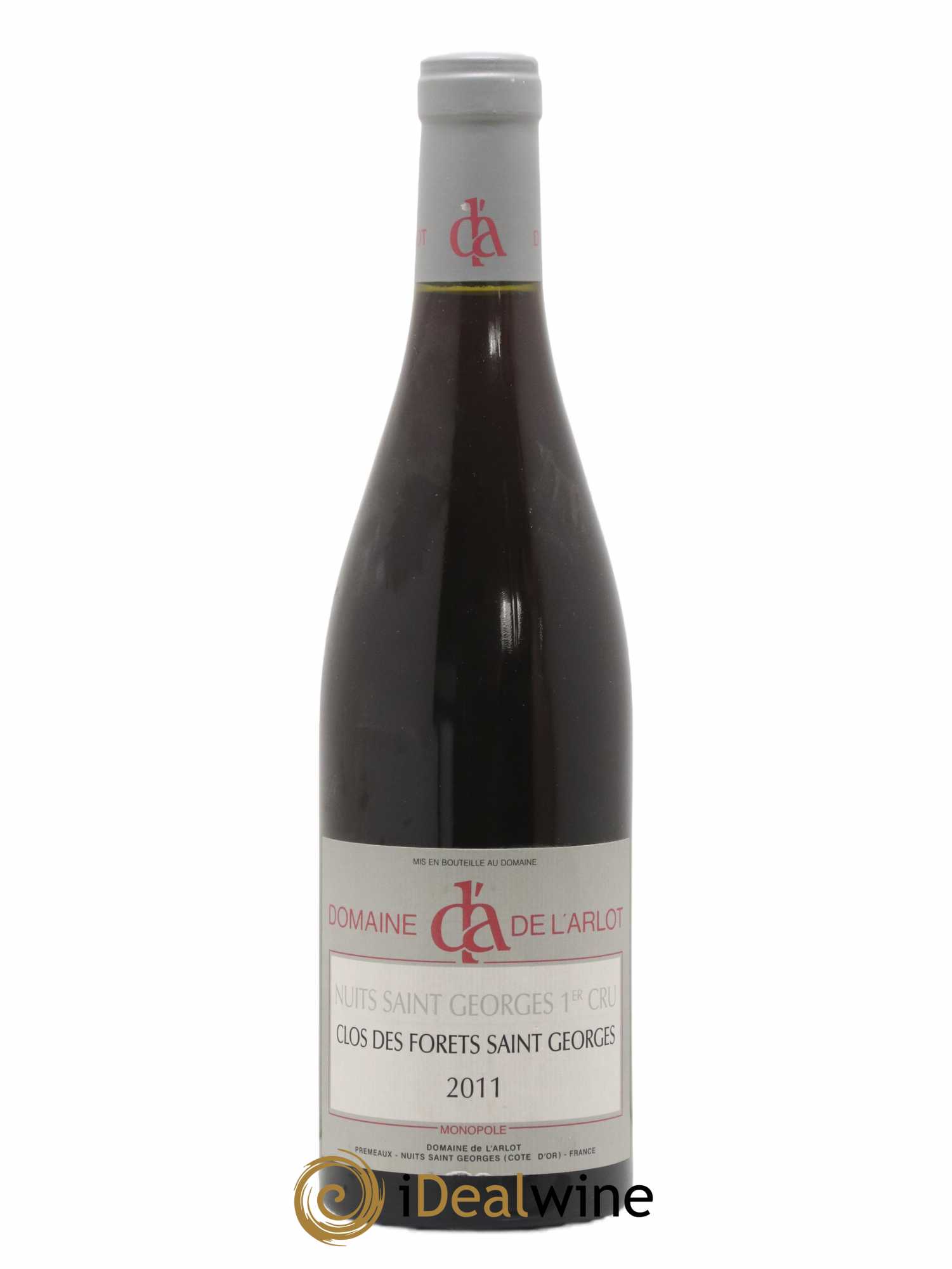 Nuits-Saint-Georges 1er Cru Clos des Forêts Saint-Georges Domaine de l'Arlot 2011 - Lot de 1 bouteille - 0