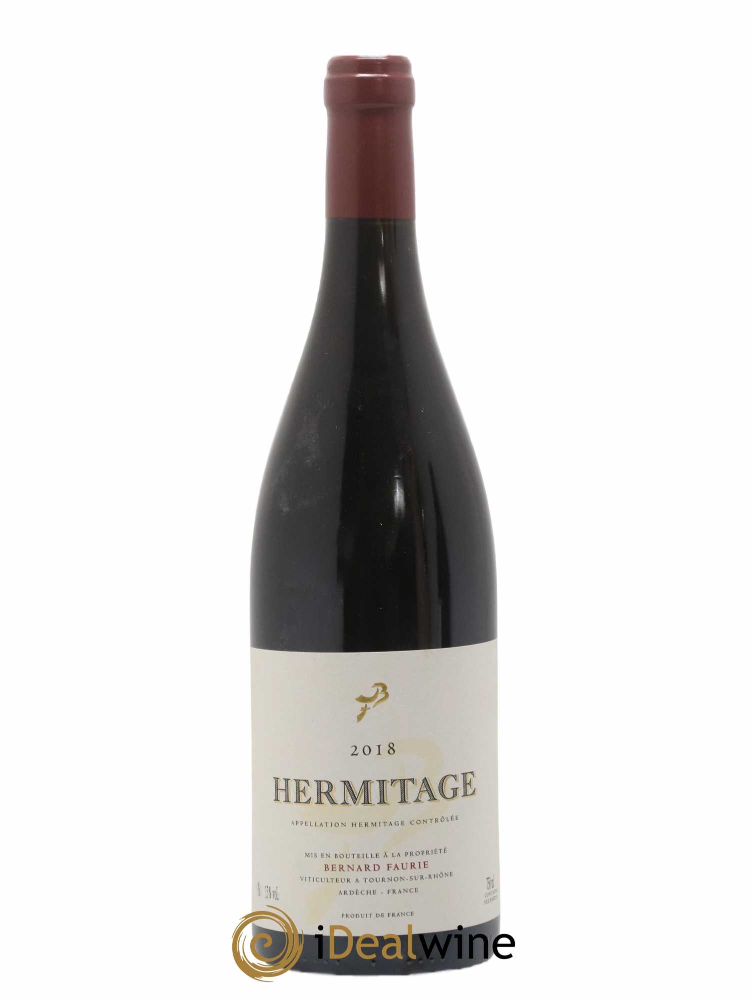 Hermitage Les Bessards (capsule rouge) Bernard Faurie 2018 - Lot de 1 bouteille - 0