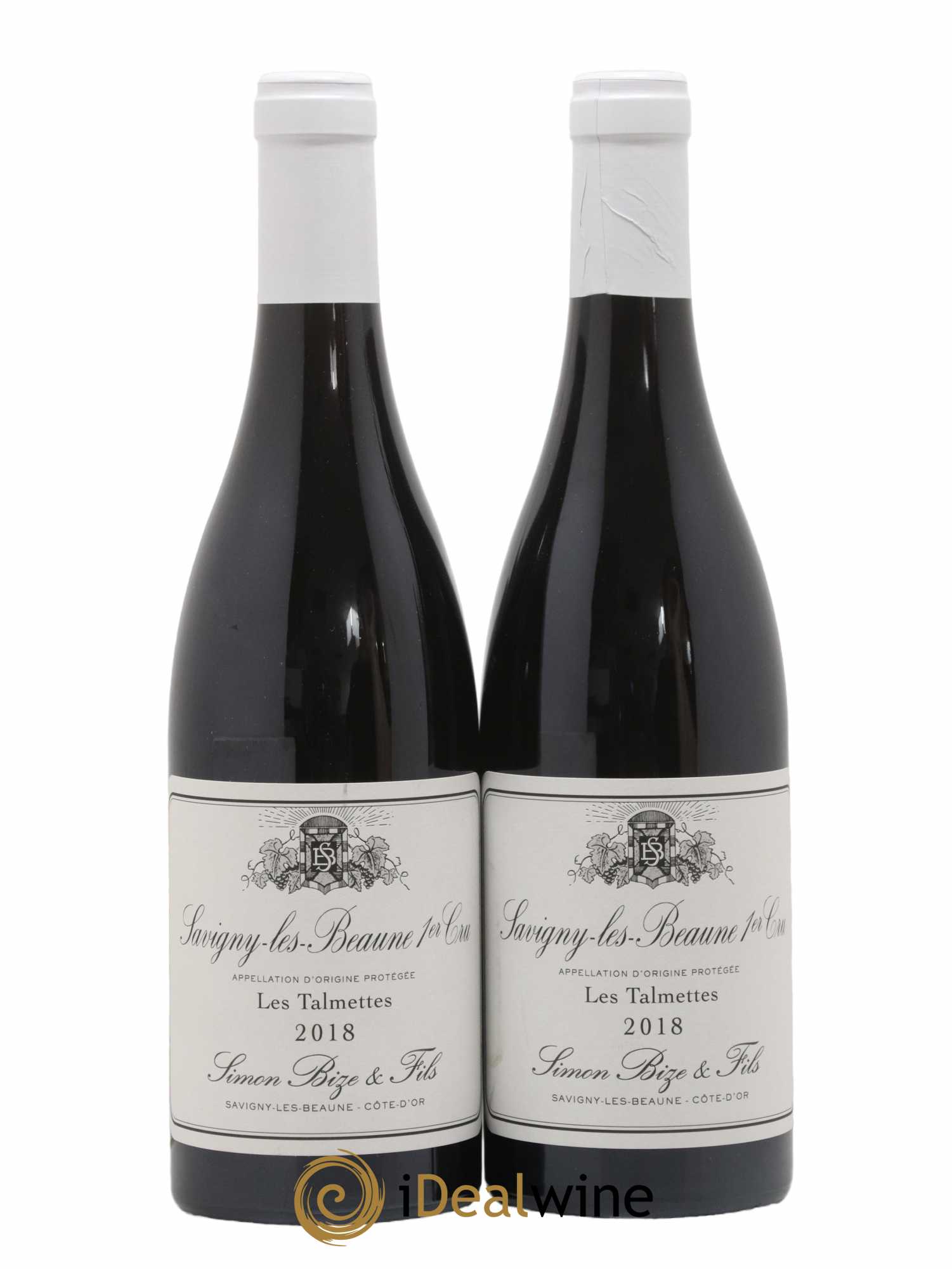 Savigny-lès-Beaune 1er Cru Les Talmettes Simon Bize & Fils 2018 - Lot de 2 bouteilles - 0