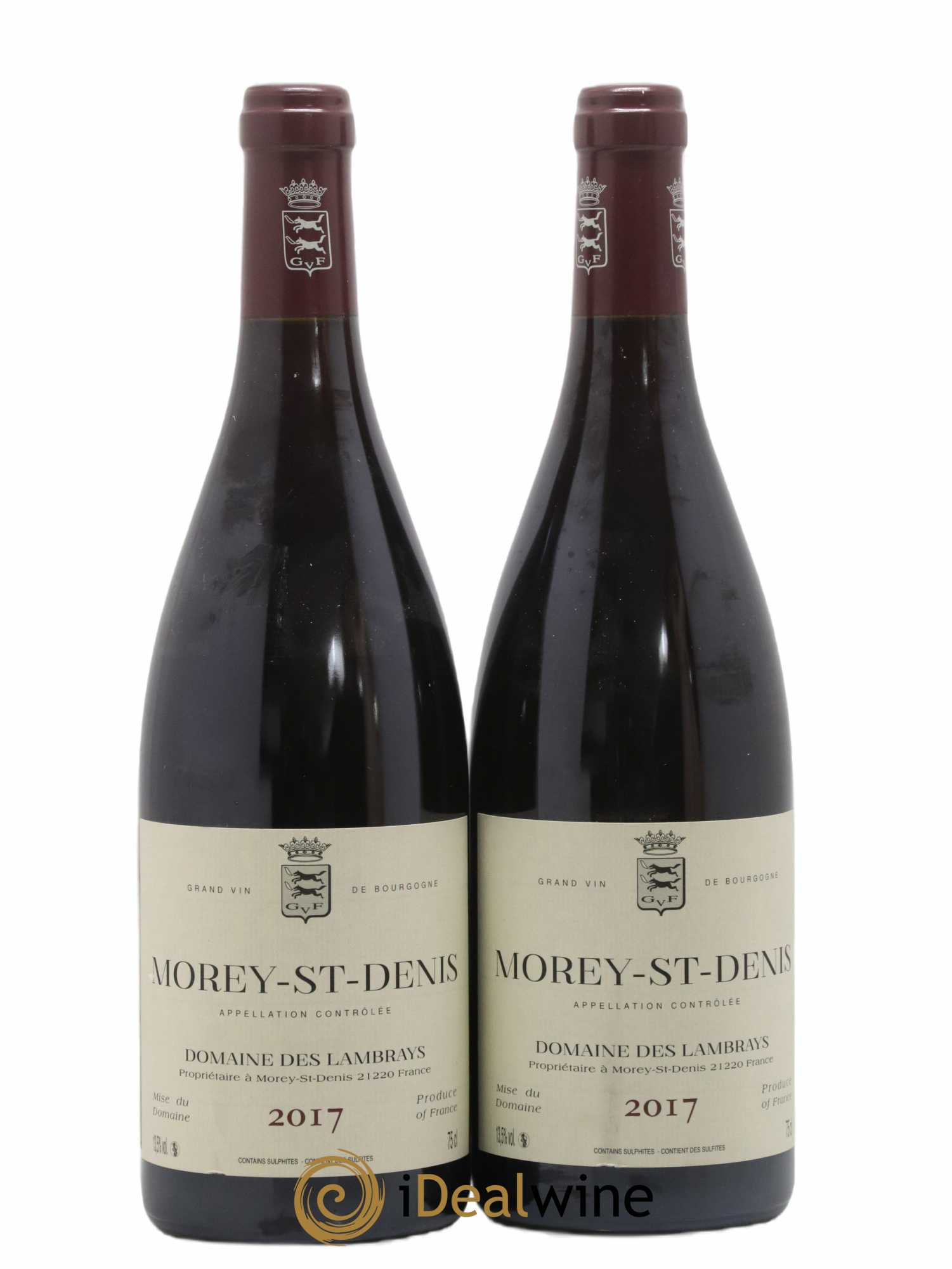 Morey-Saint-Denis Domaine des Lambrays 2017 - Lot de 2 bouteilles - 0